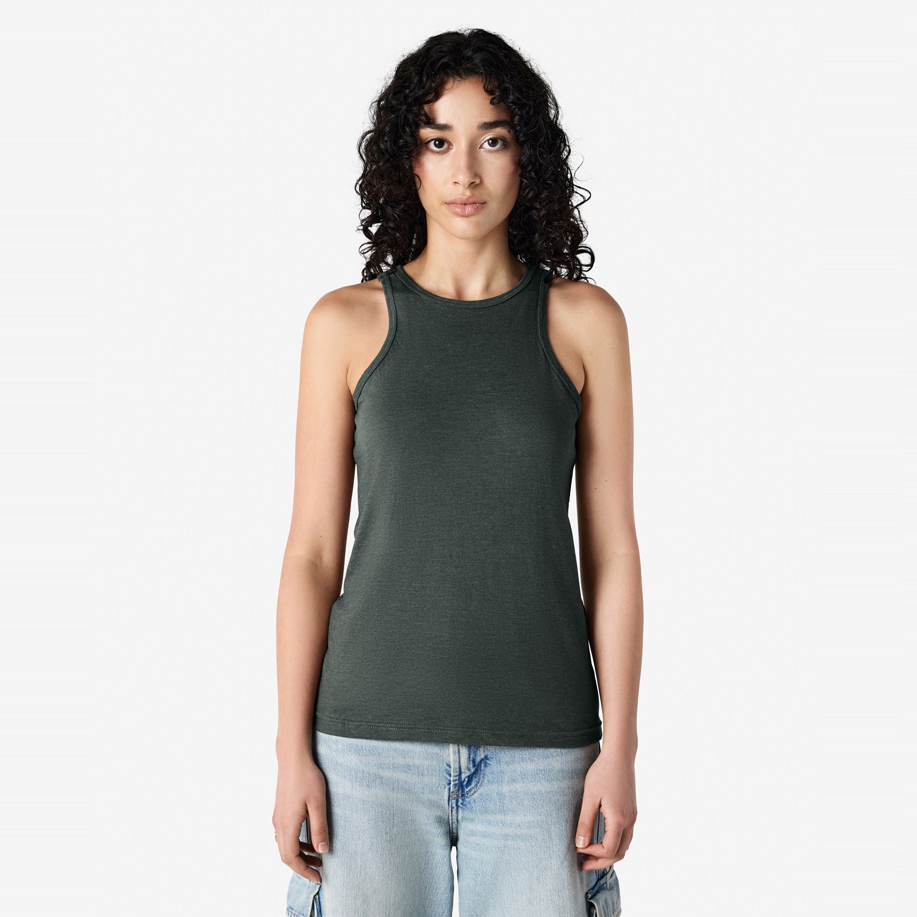 CVC Womens Racerneck Tank