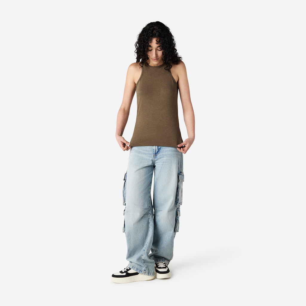 CVC Womens Racerneck Tank