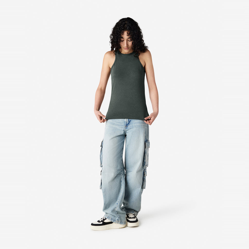 CVC Womens Racerneck Tank