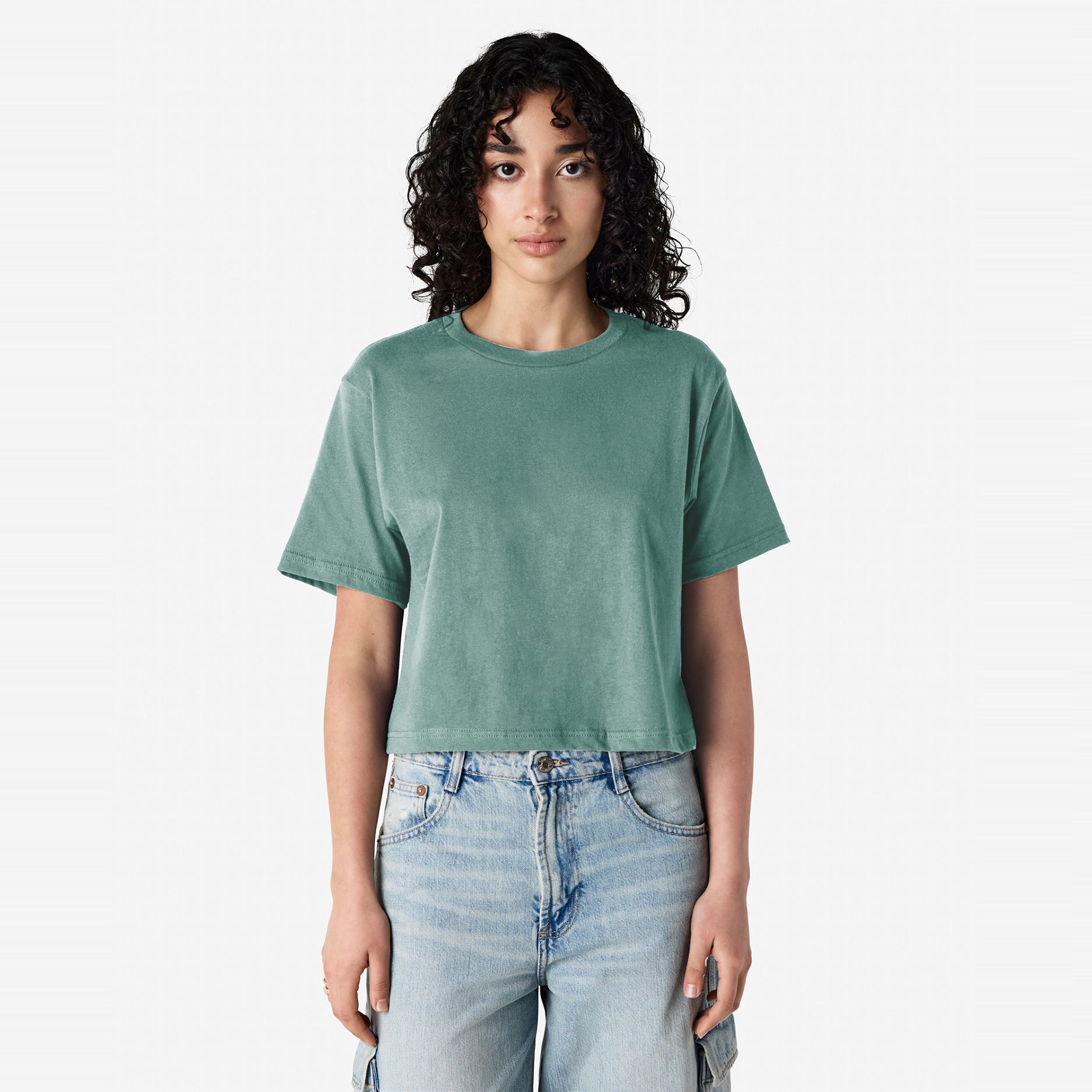 Women's Fine Jersey Boxy T-Shirt