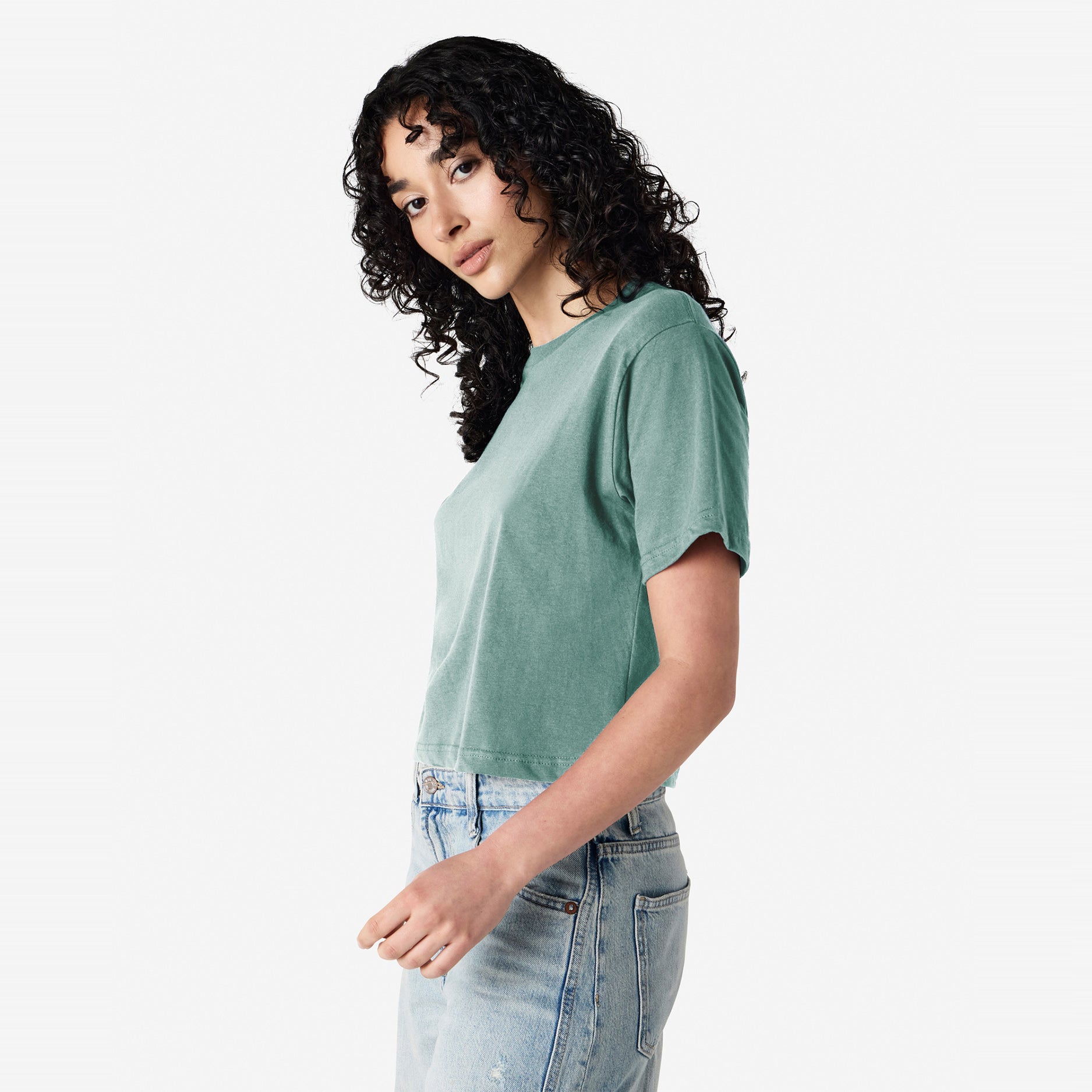 Women's Fine Jersey Boxy T-Shirt