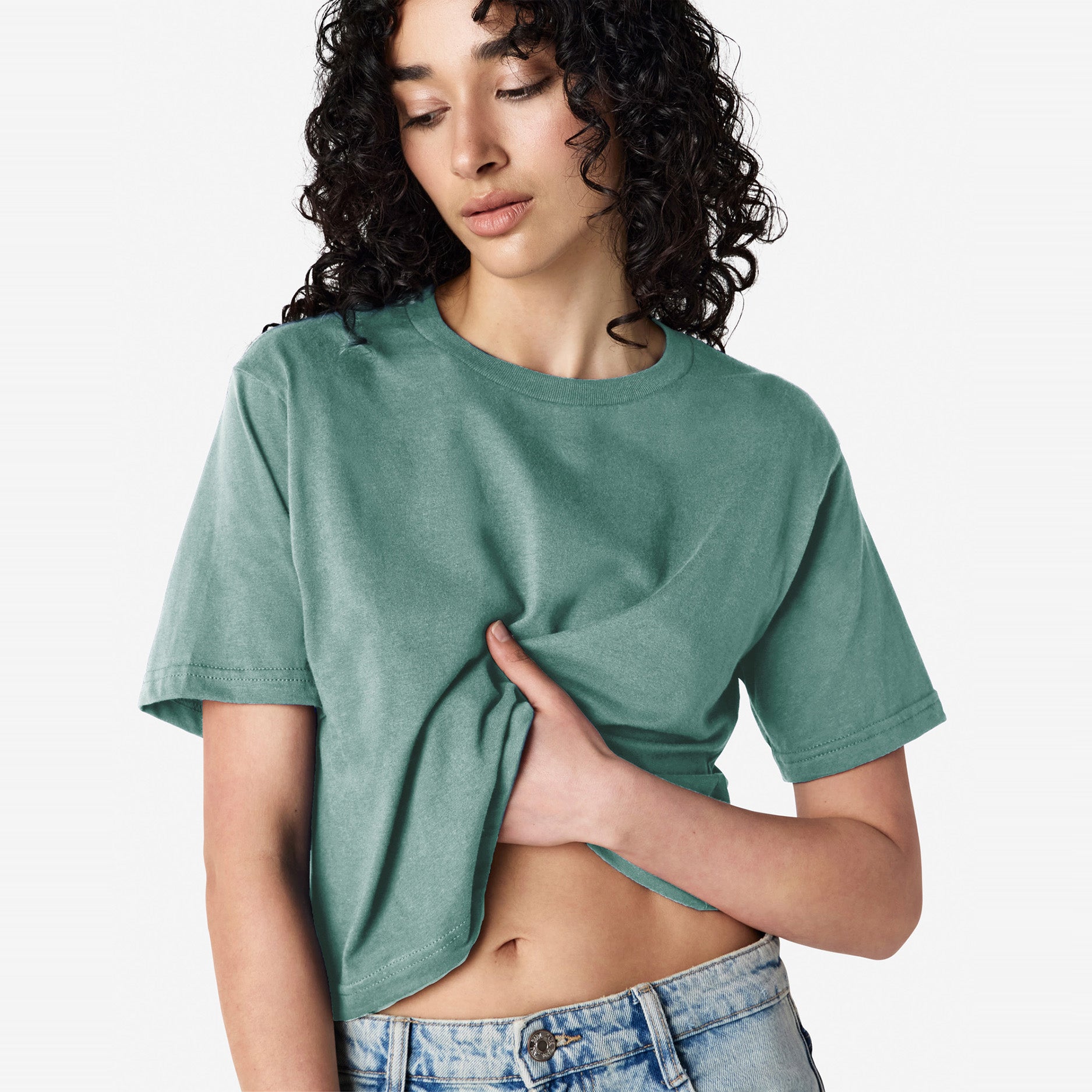 Women's Fine Jersey Boxy T-Shirt