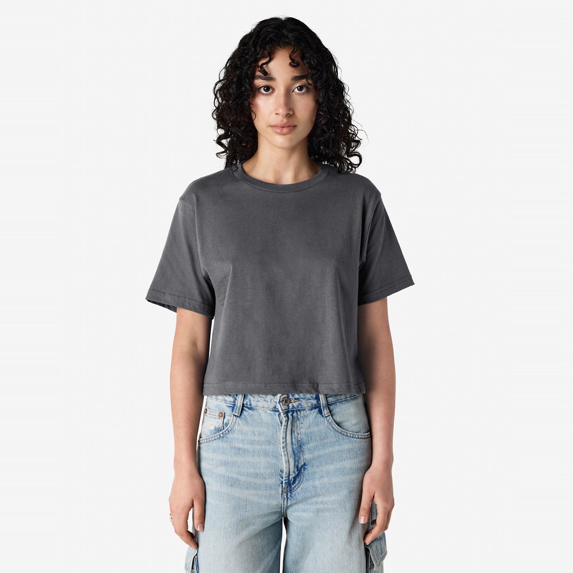 Women's Fine Jersey Boxy T-Shirt