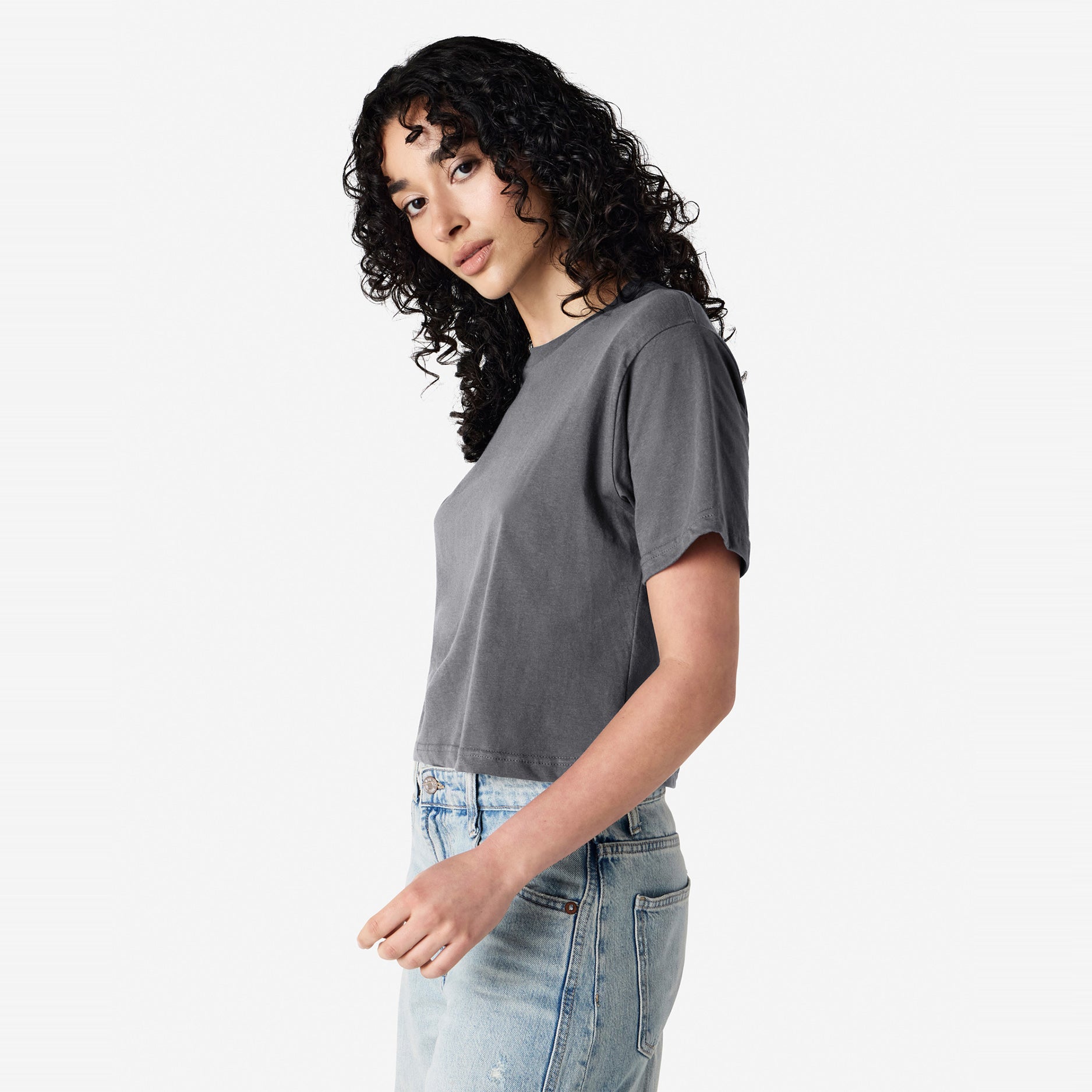 Women's Fine Jersey Boxy T-Shirt