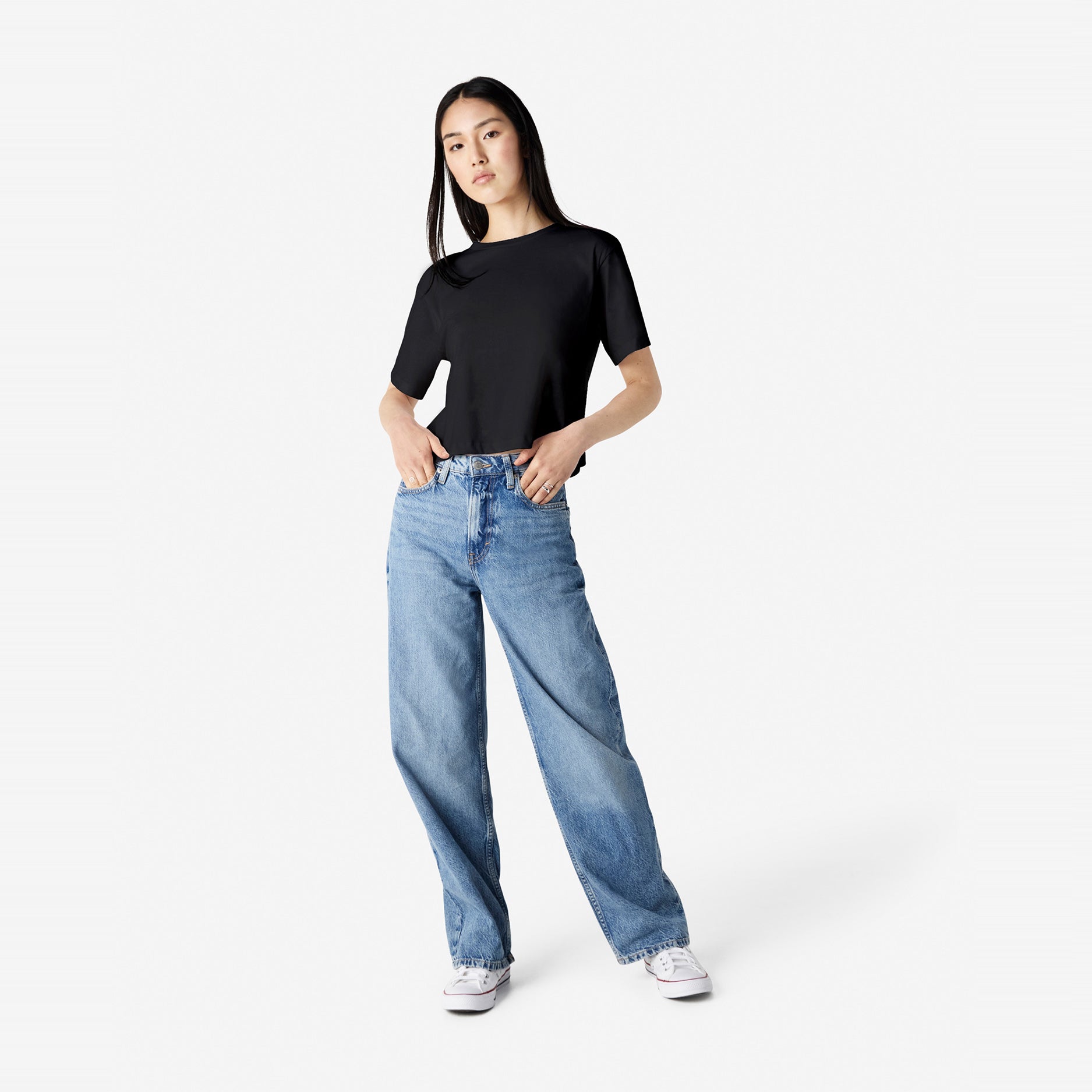 Women's Fine Jersey Boxy T-Shirt