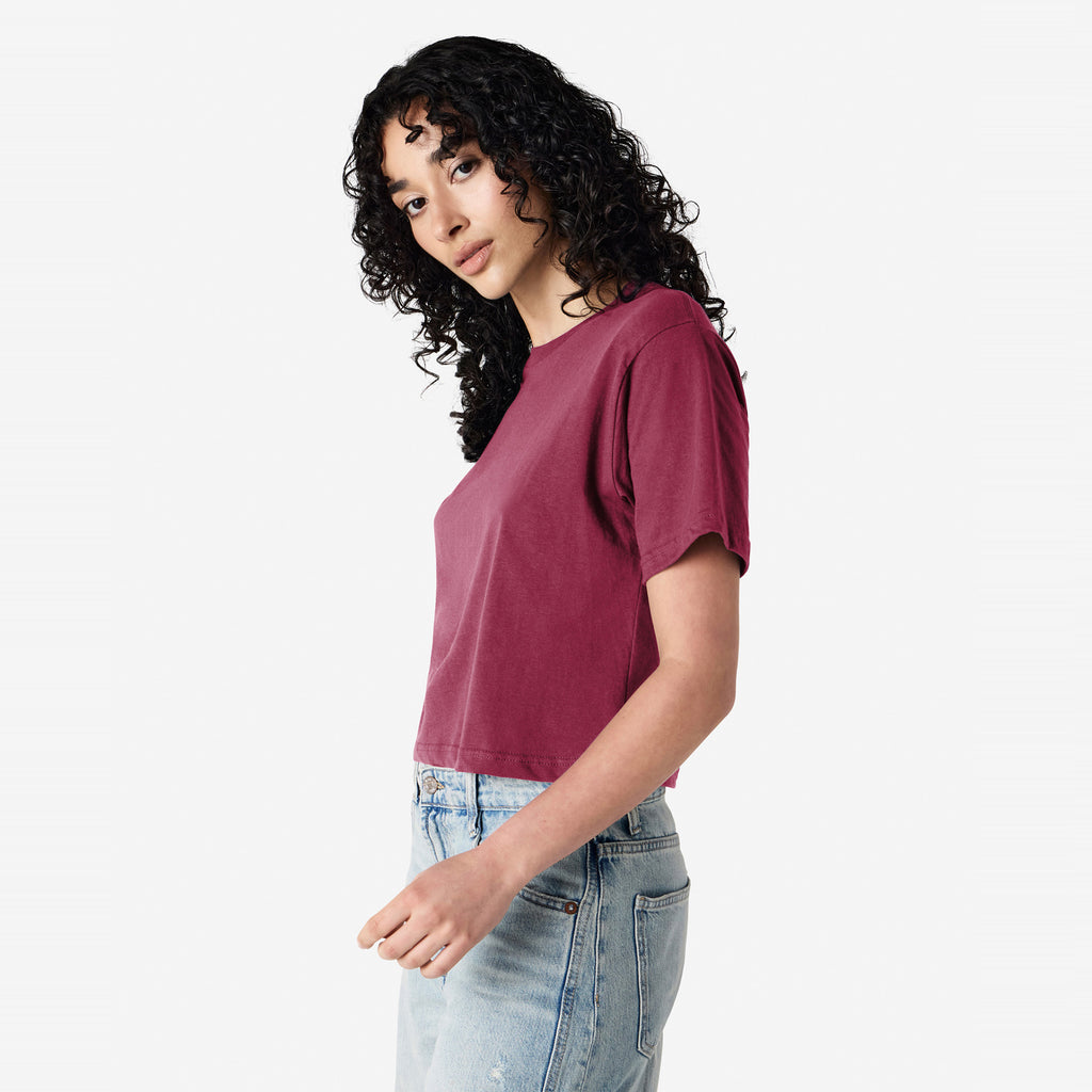 Women's Fine Jersey Boxy T-Shirt