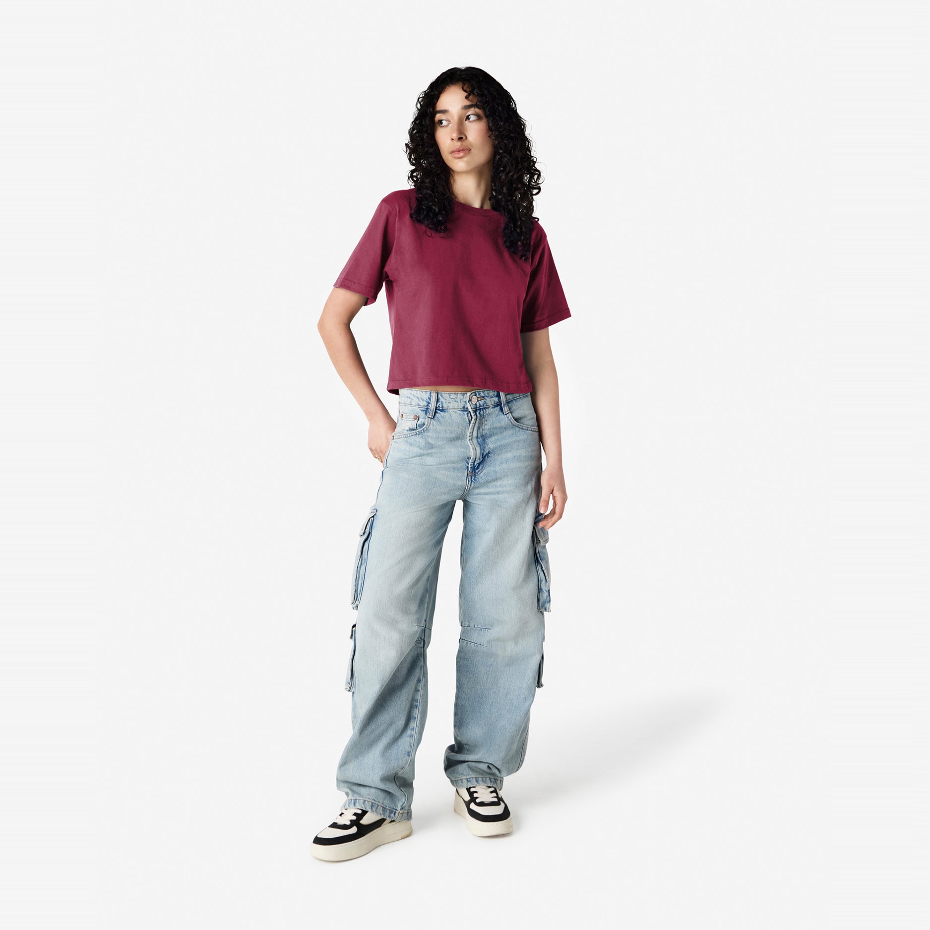 Women's Fine Jersey Boxy T-Shirt