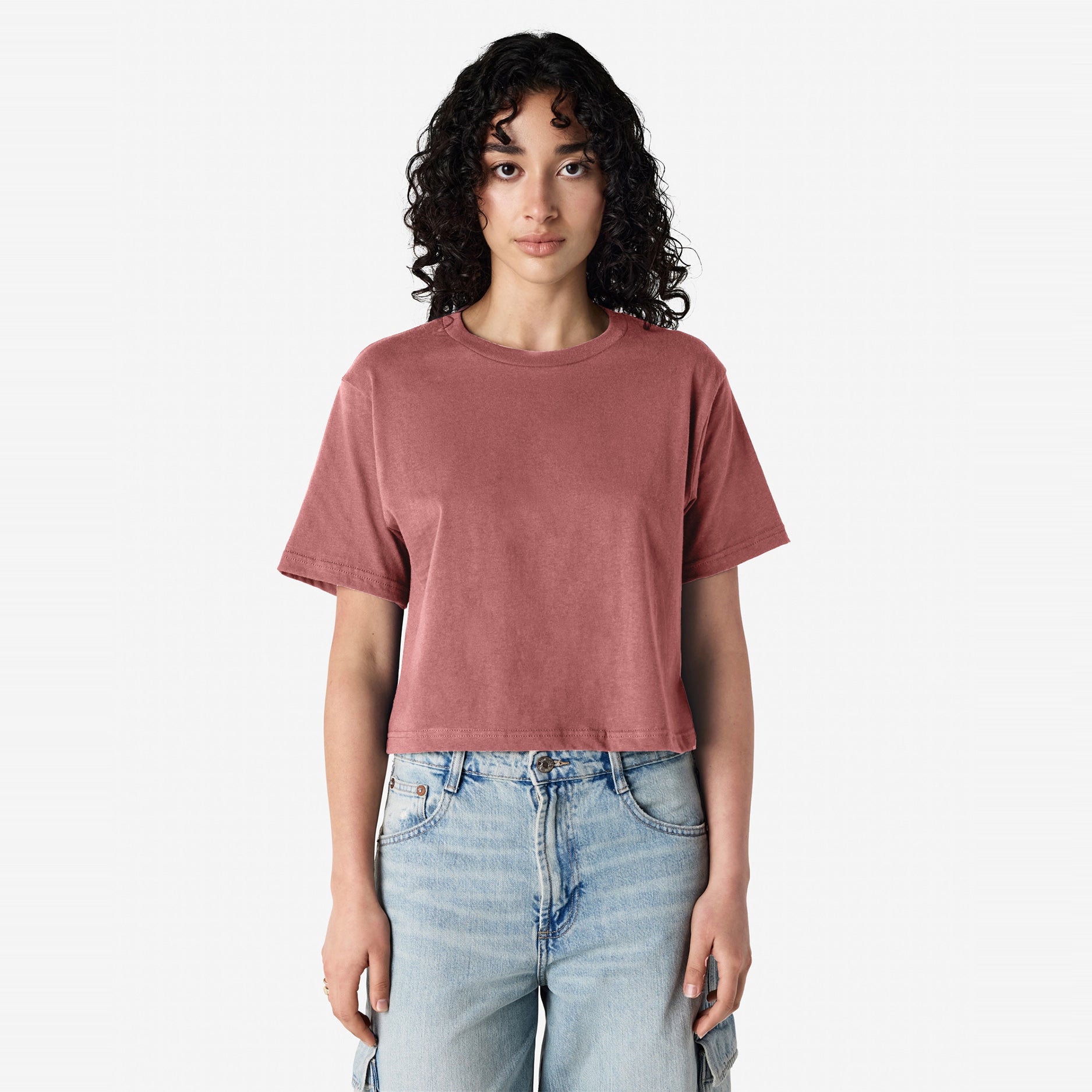 Women's Fine Jersey Boxy T-Shirt
