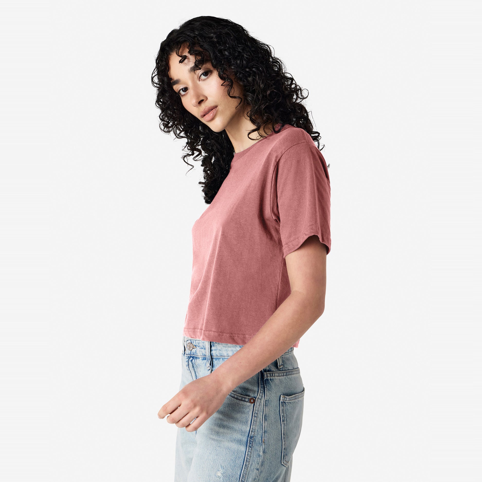 Women's Fine Jersey Boxy T-Shirt