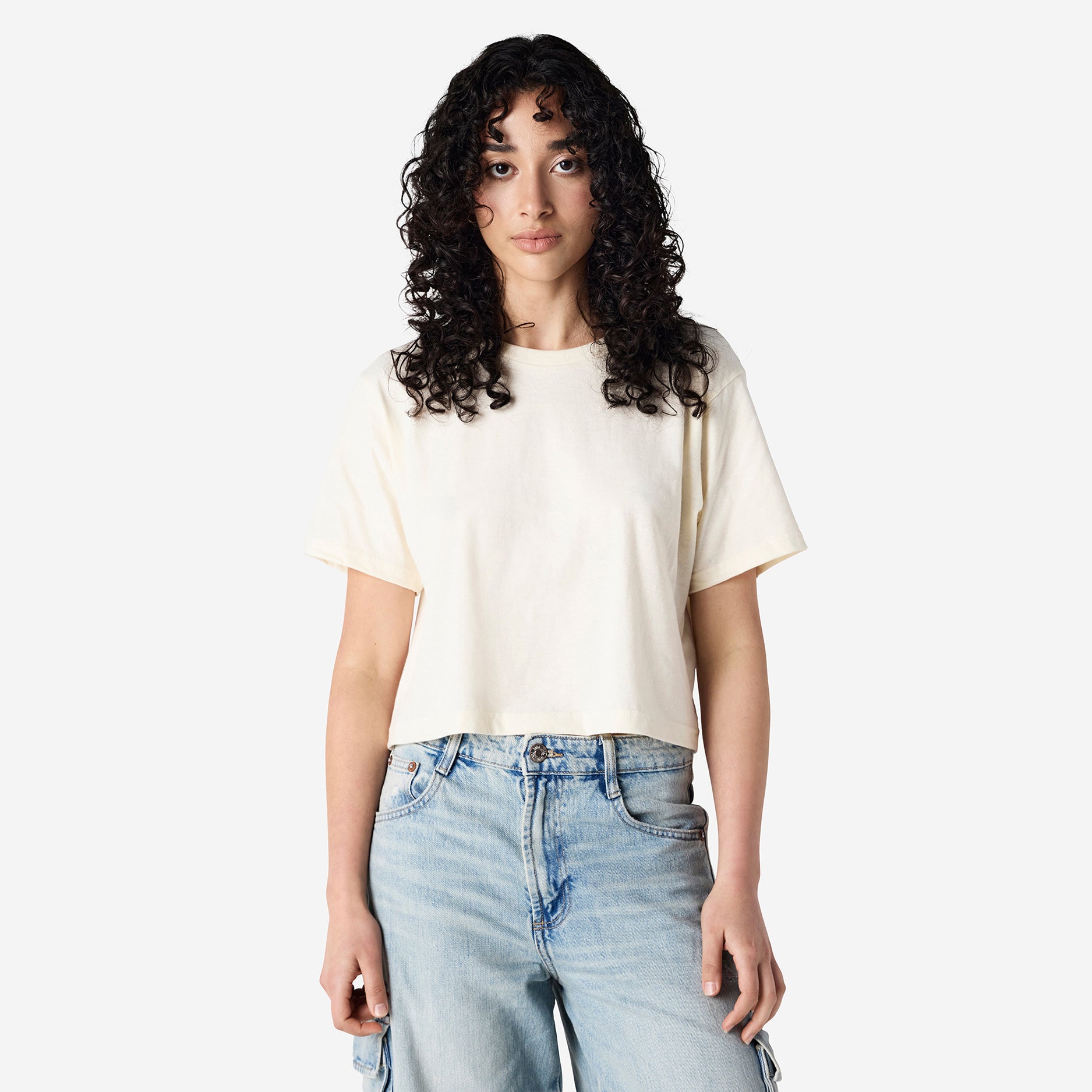 Women's Fine Jersey Boxy T-Shirt