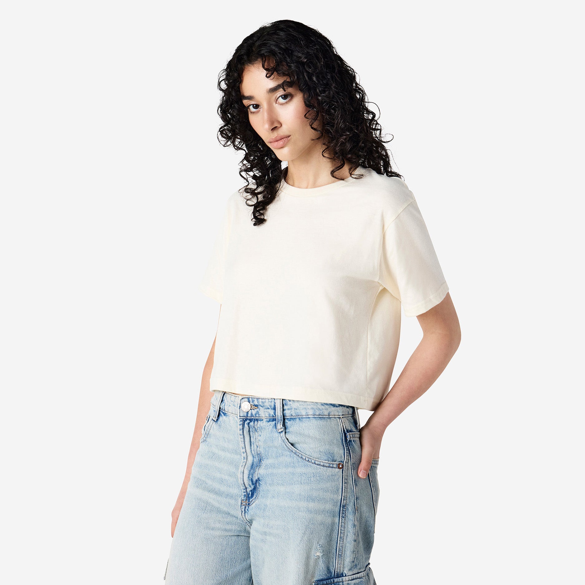 Women's Fine Jersey Boxy T-Shirt