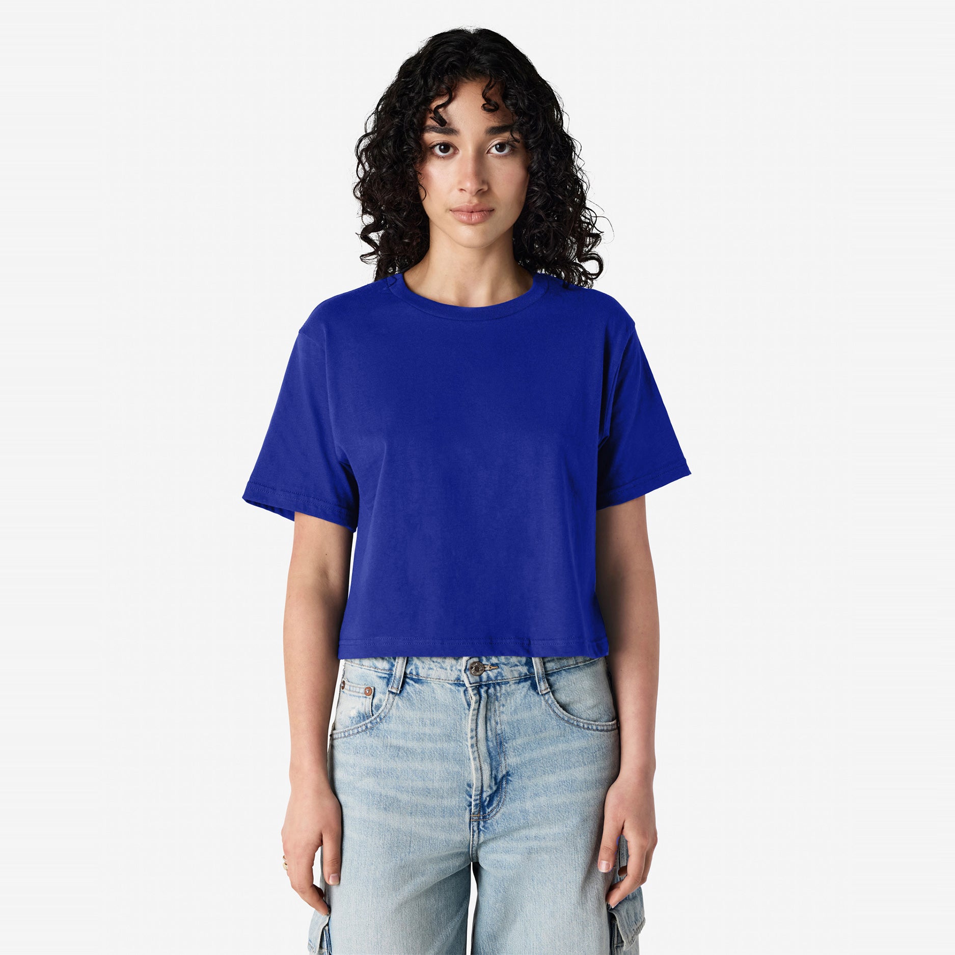 Women's Fine Jersey Boxy T-Shirt