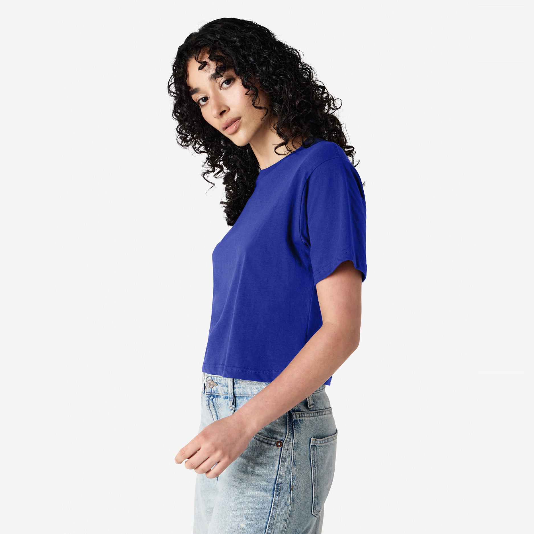 Women's Fine Jersey Boxy T-Shirt
