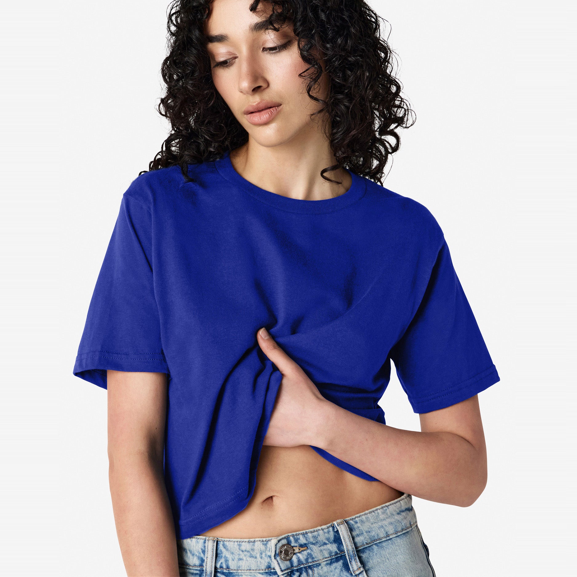 Women's Fine Jersey Boxy T-Shirt