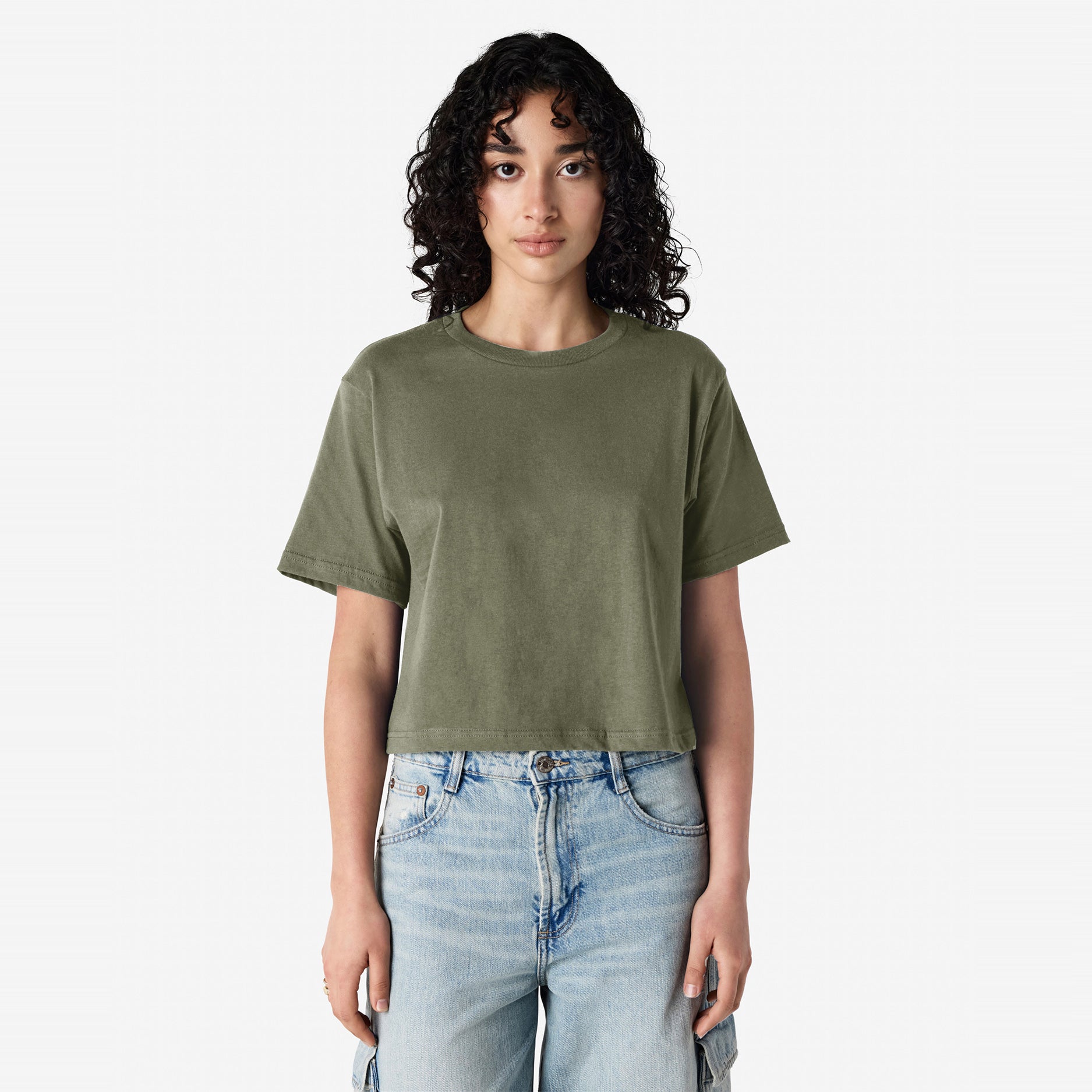 Women's Fine Jersey Boxy T-Shirt