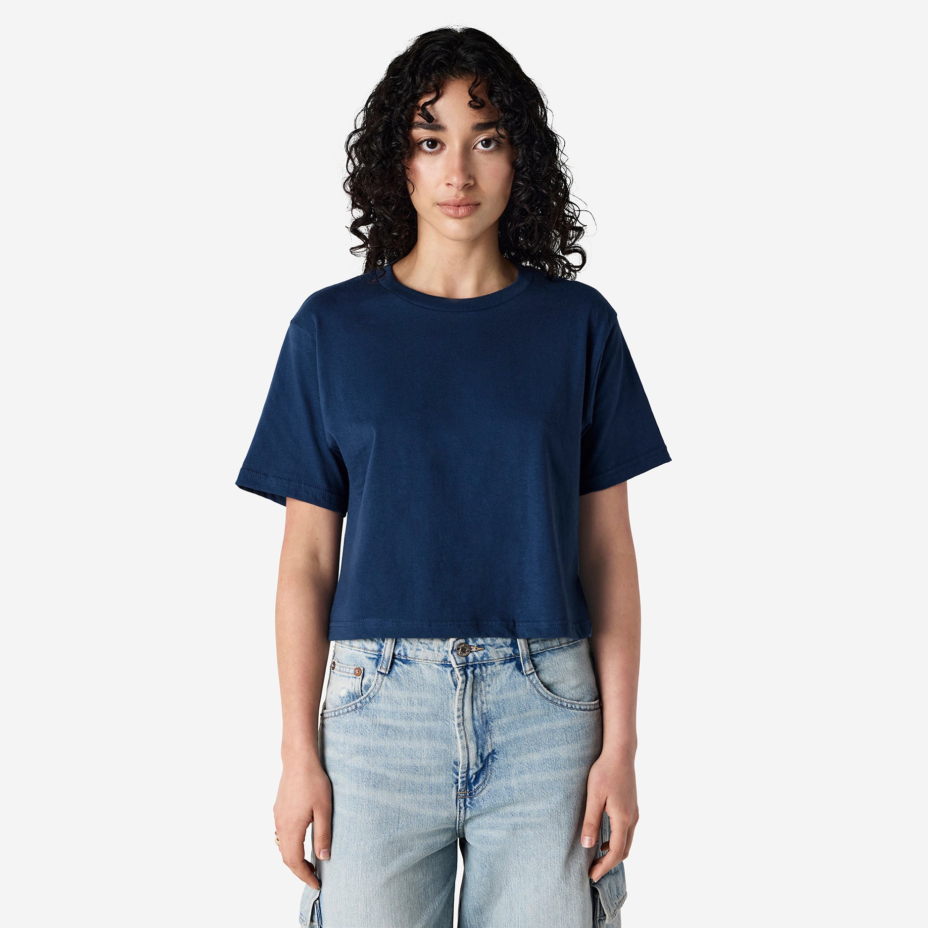 Women's Fine Jersey Boxy T-Shirt