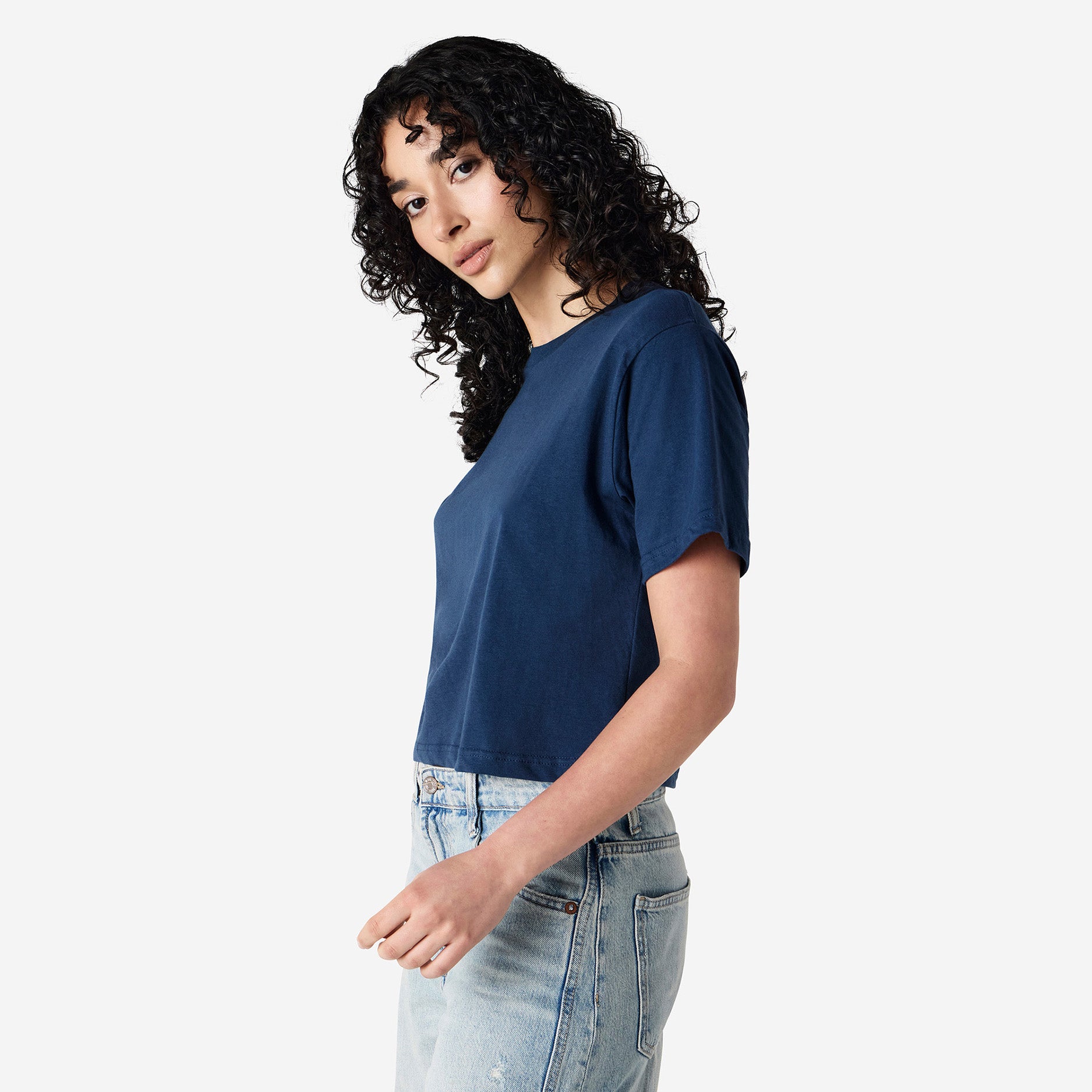Women's Fine Jersey Boxy T-Shirt
