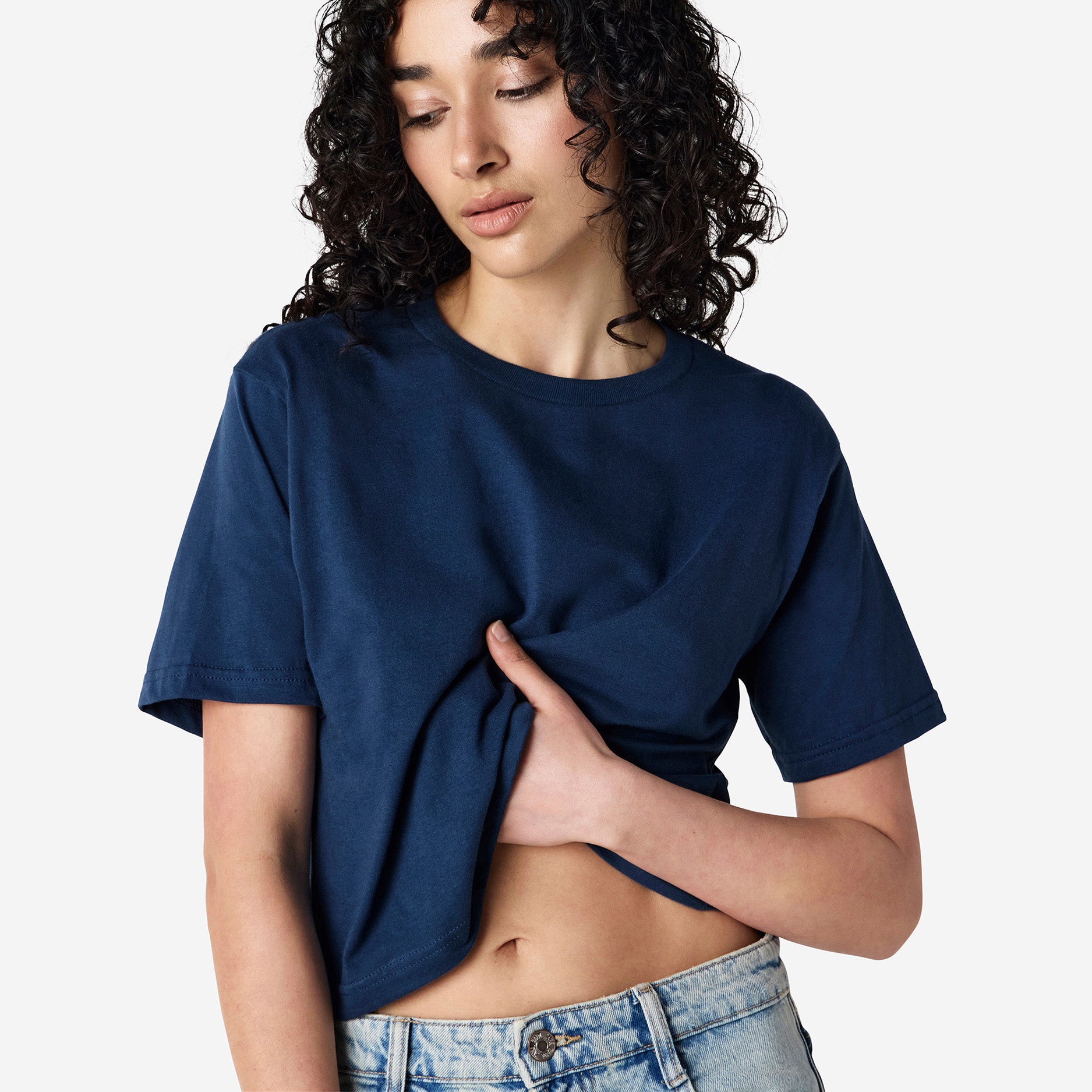 Women's Fine Jersey Boxy T-Shirt