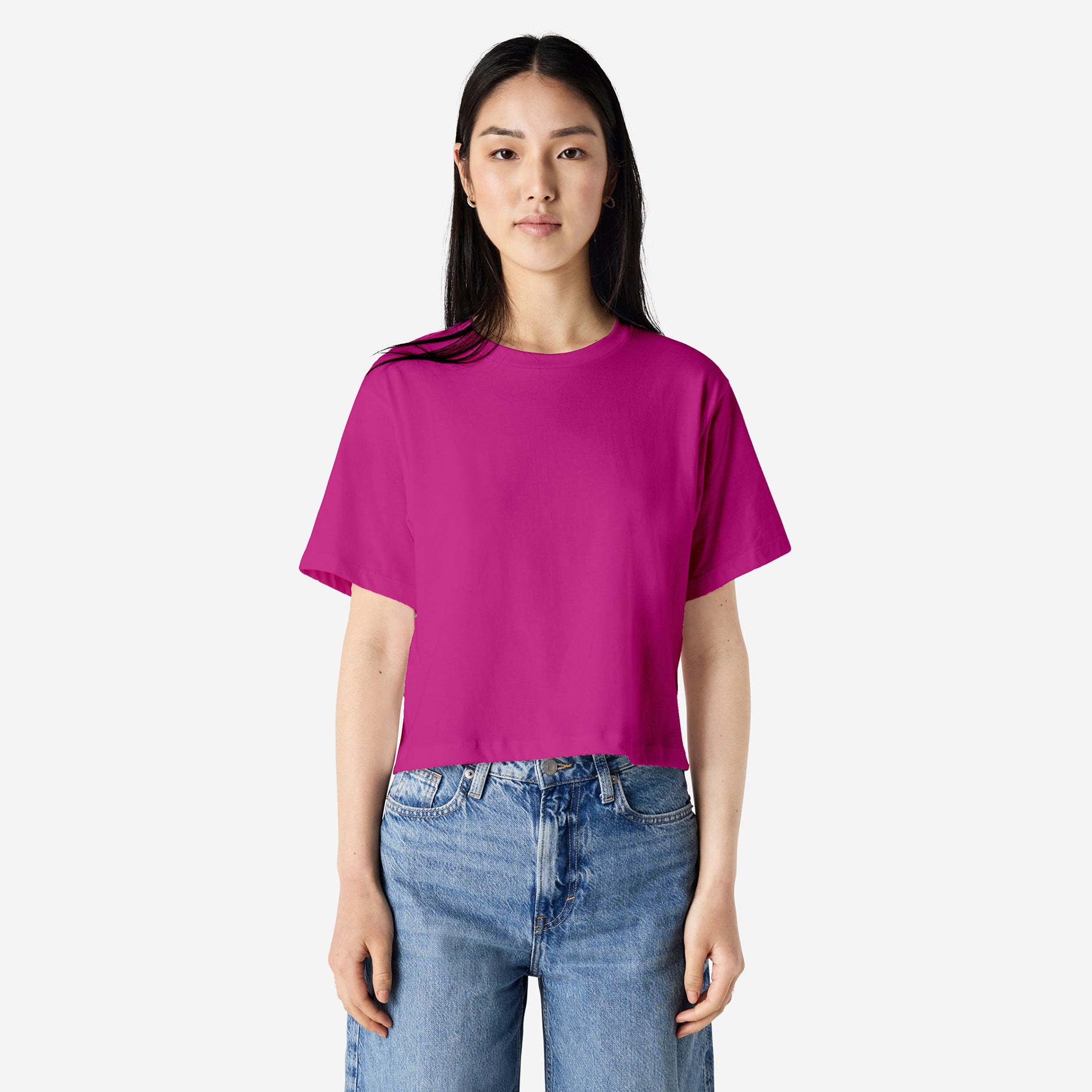 Women's Fine Jersey Boxy T-Shirt