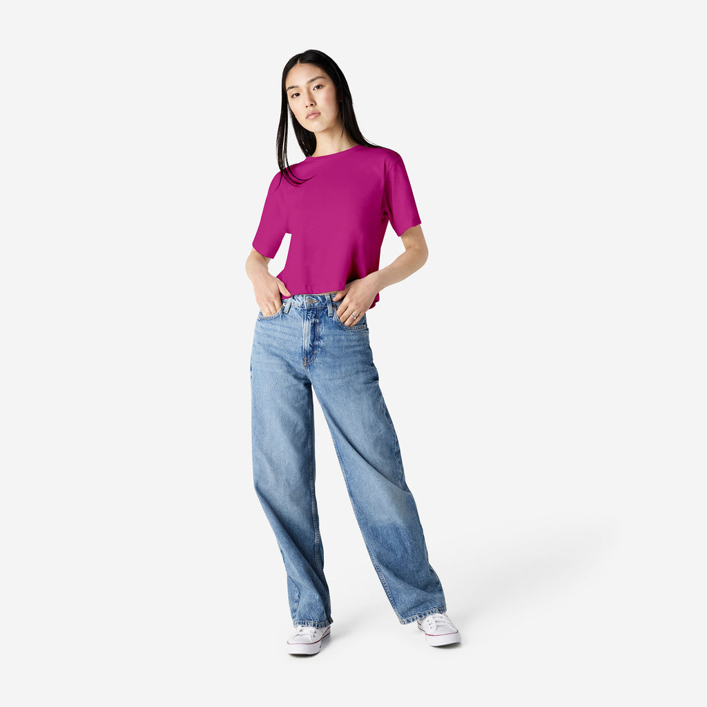 Women's Fine Jersey Boxy T-Shirt