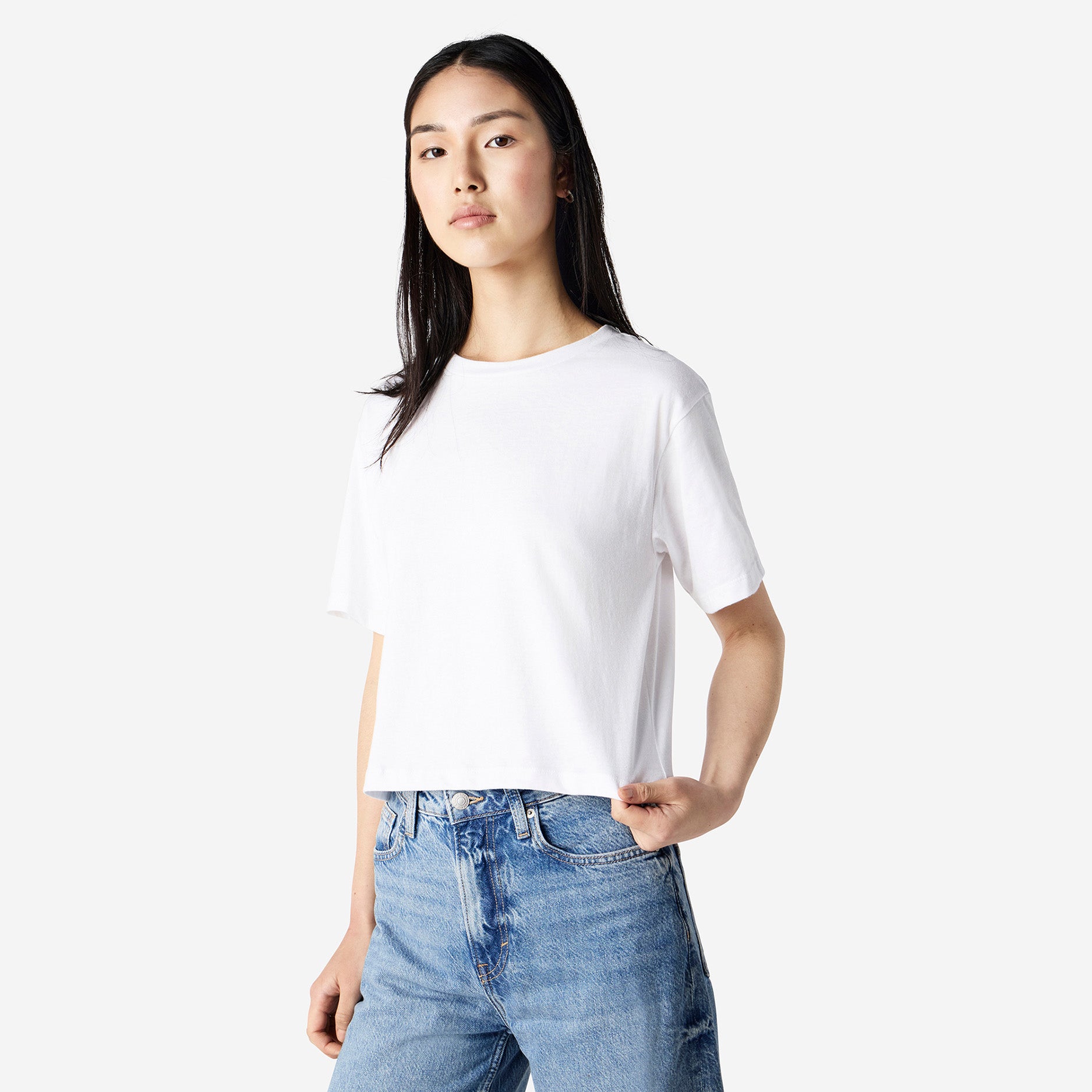 Women's Fine Jersey Boxy T-Shirt