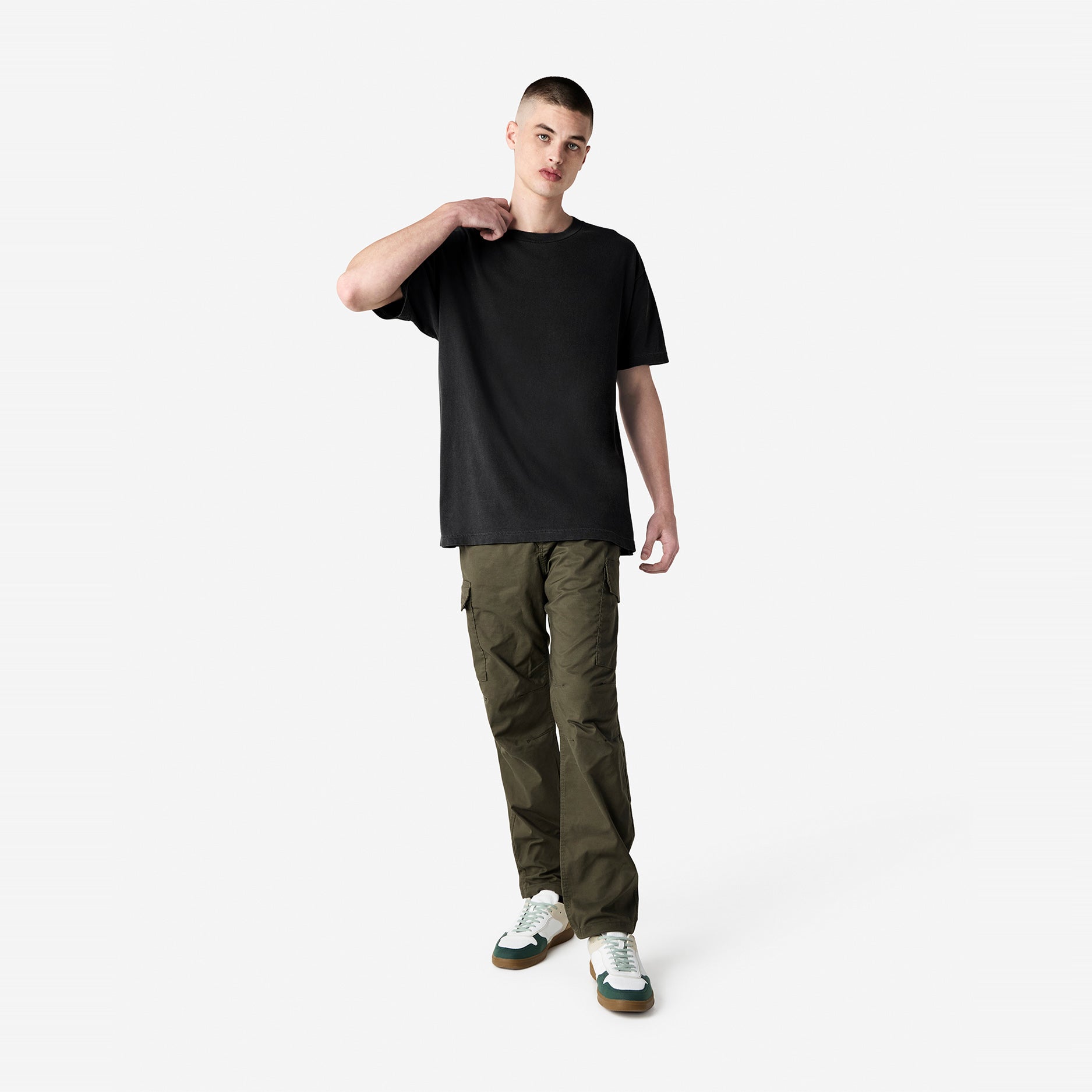 Unisex Faded Heavyweight Cotton T