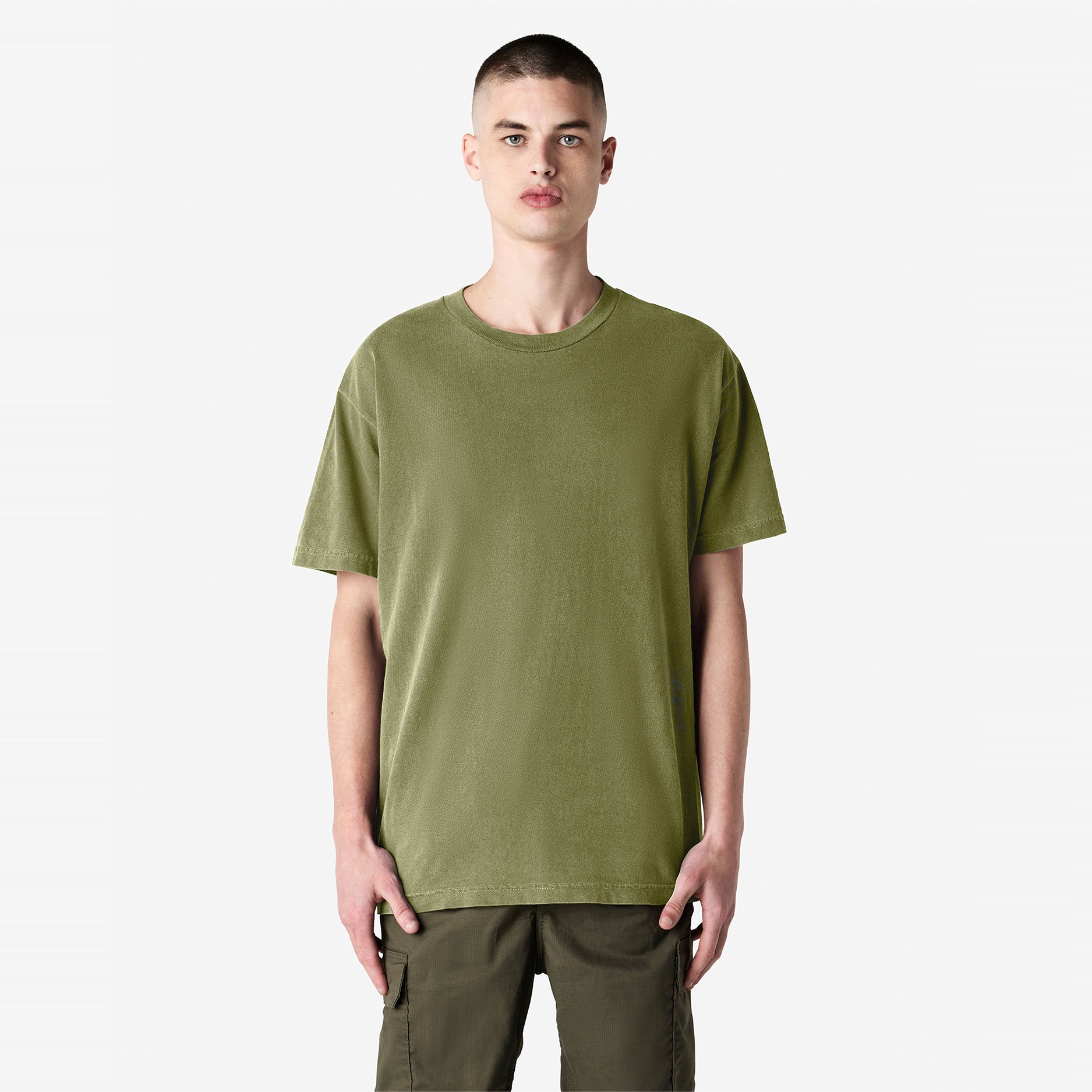 Unisex Faded Heavyweight Cotton T