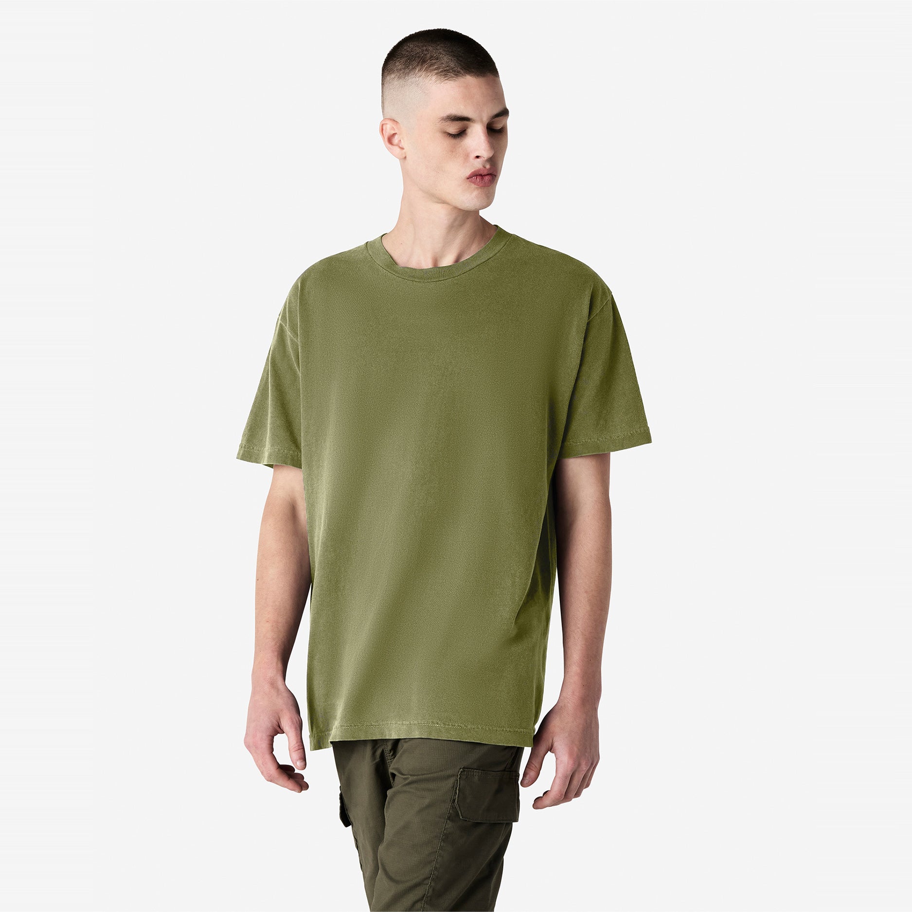 Unisex Faded Heavyweight Cotton T