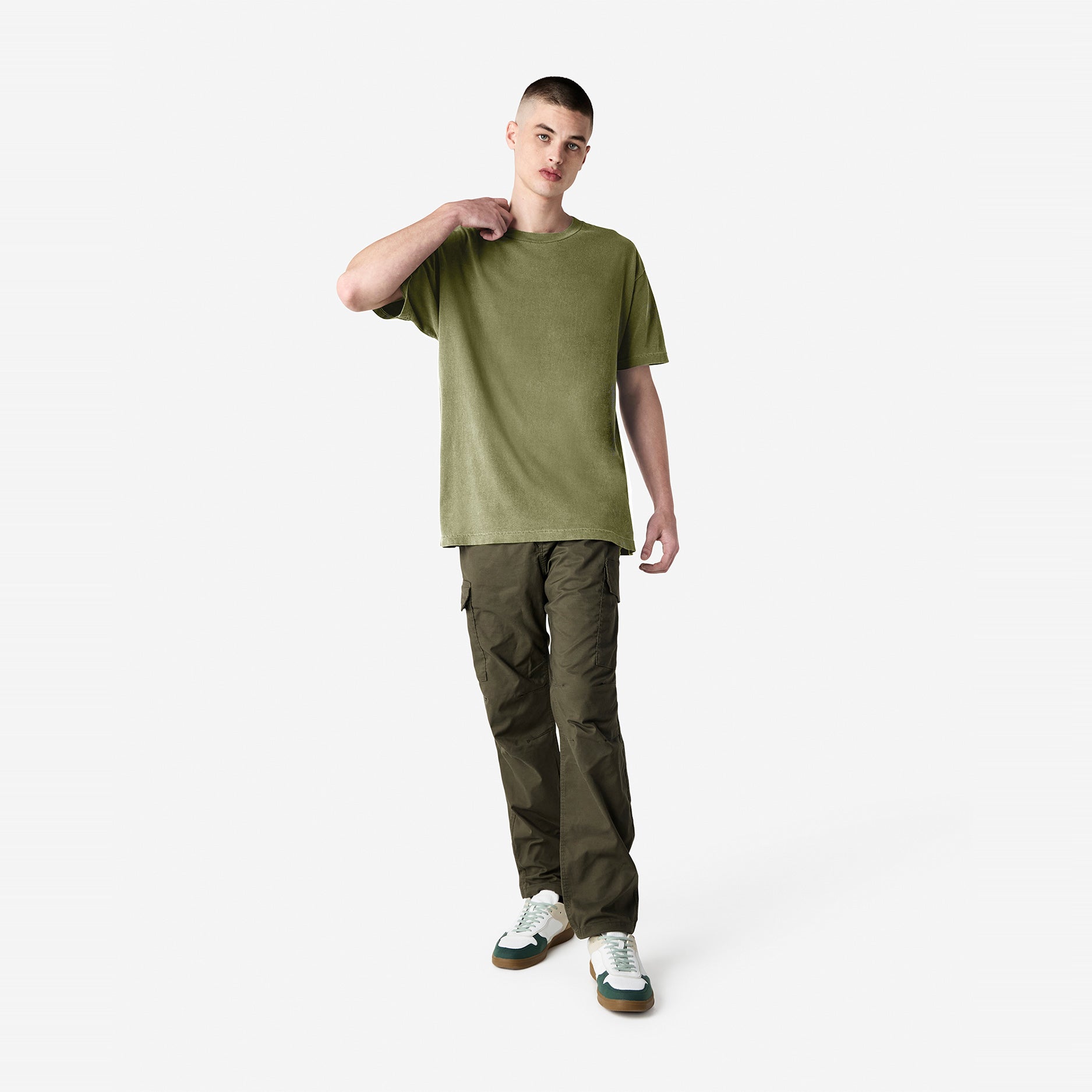 Unisex Faded Heavyweight Cotton T