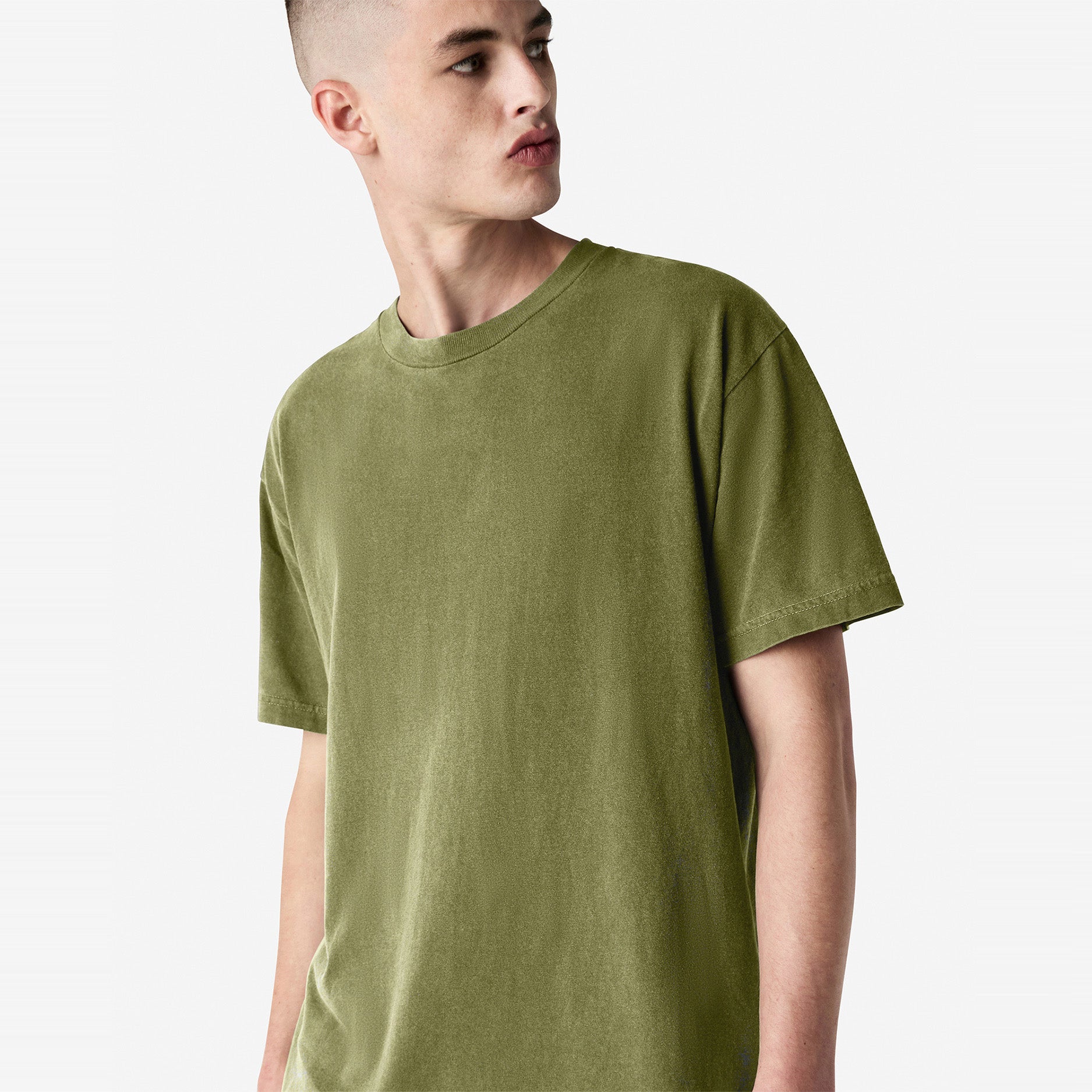 Unisex Faded Heavyweight Cotton T