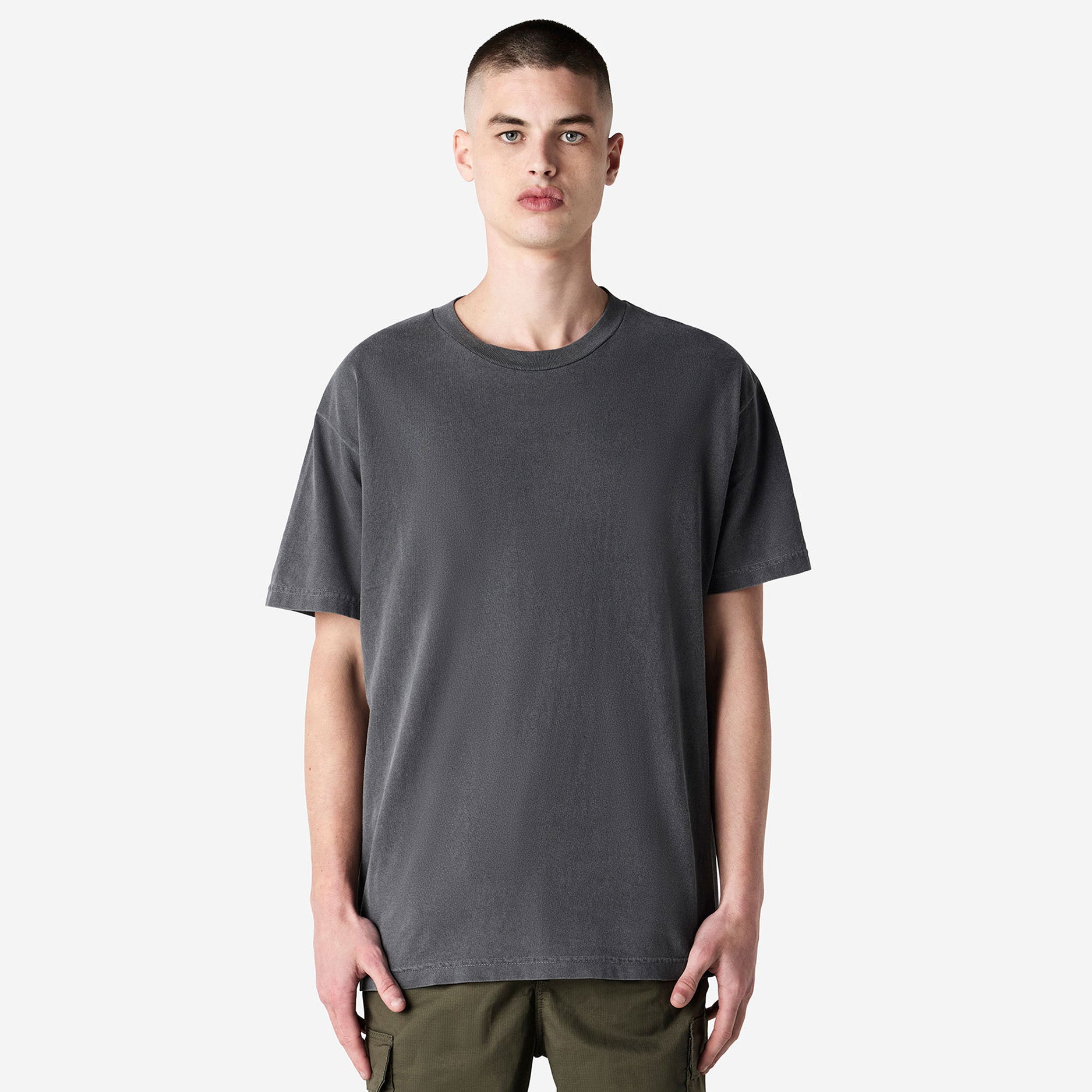 Unisex Faded Heavyweight Cotton T