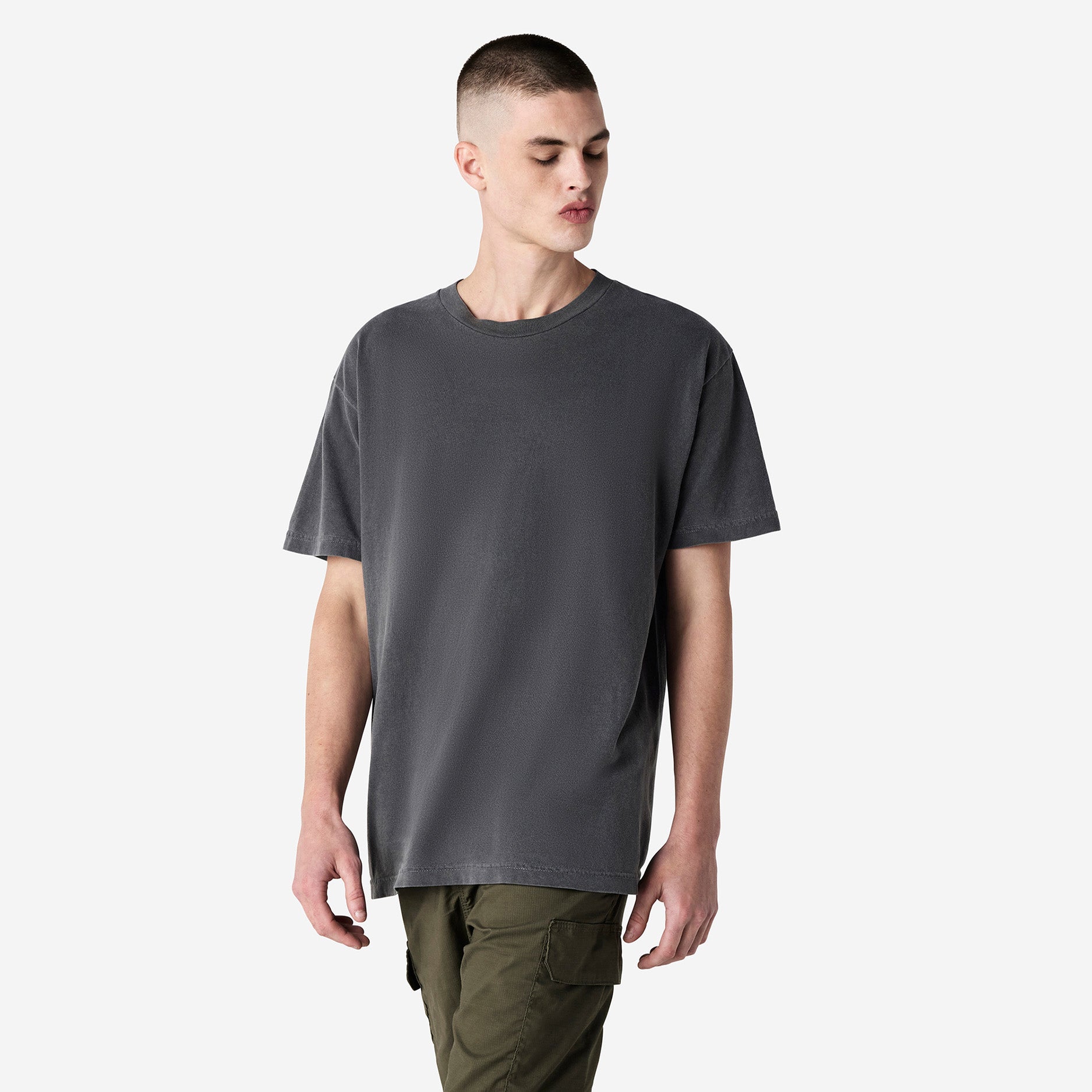 Unisex Faded Heavyweight Cotton T