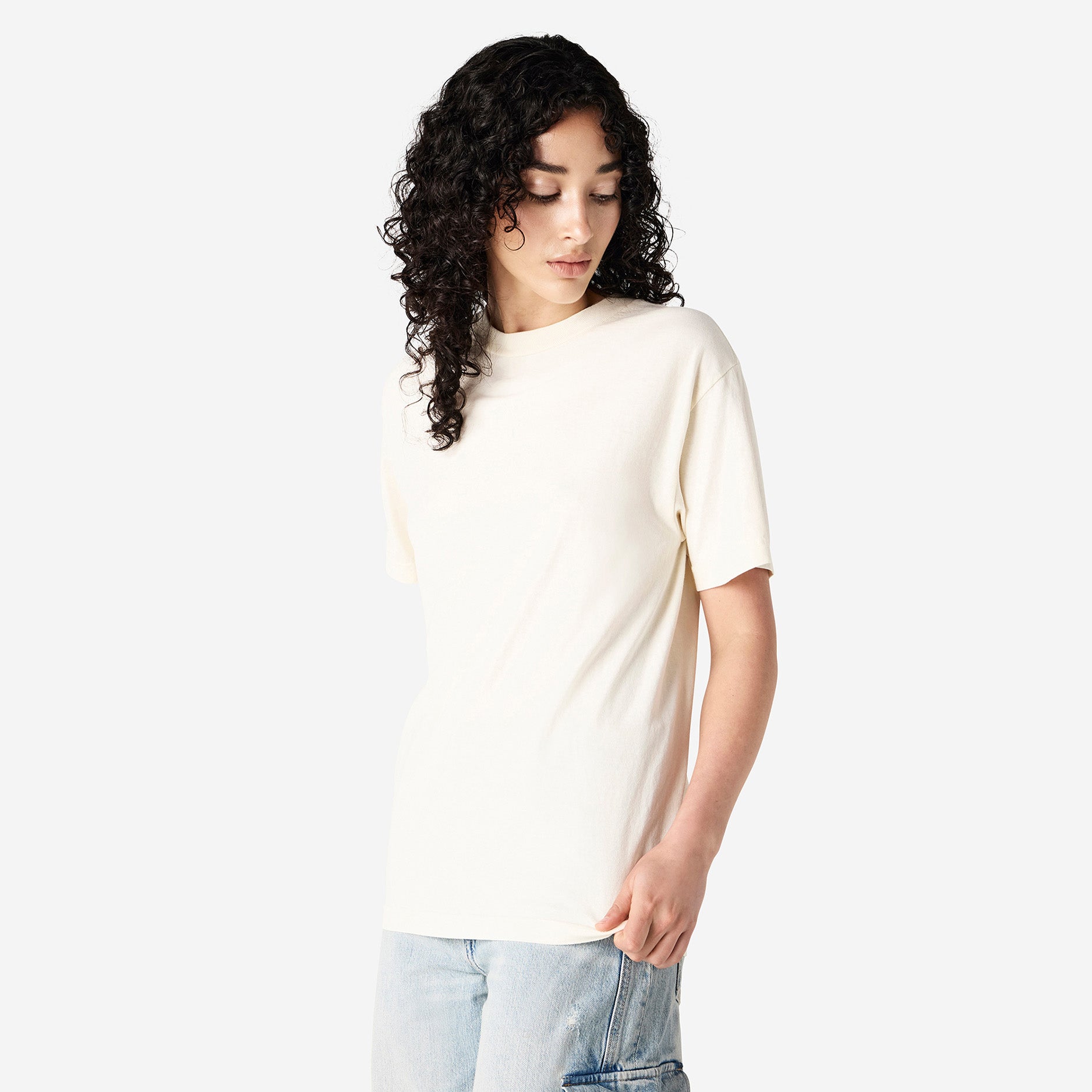 Unisex Faded Heavyweight Cotton T