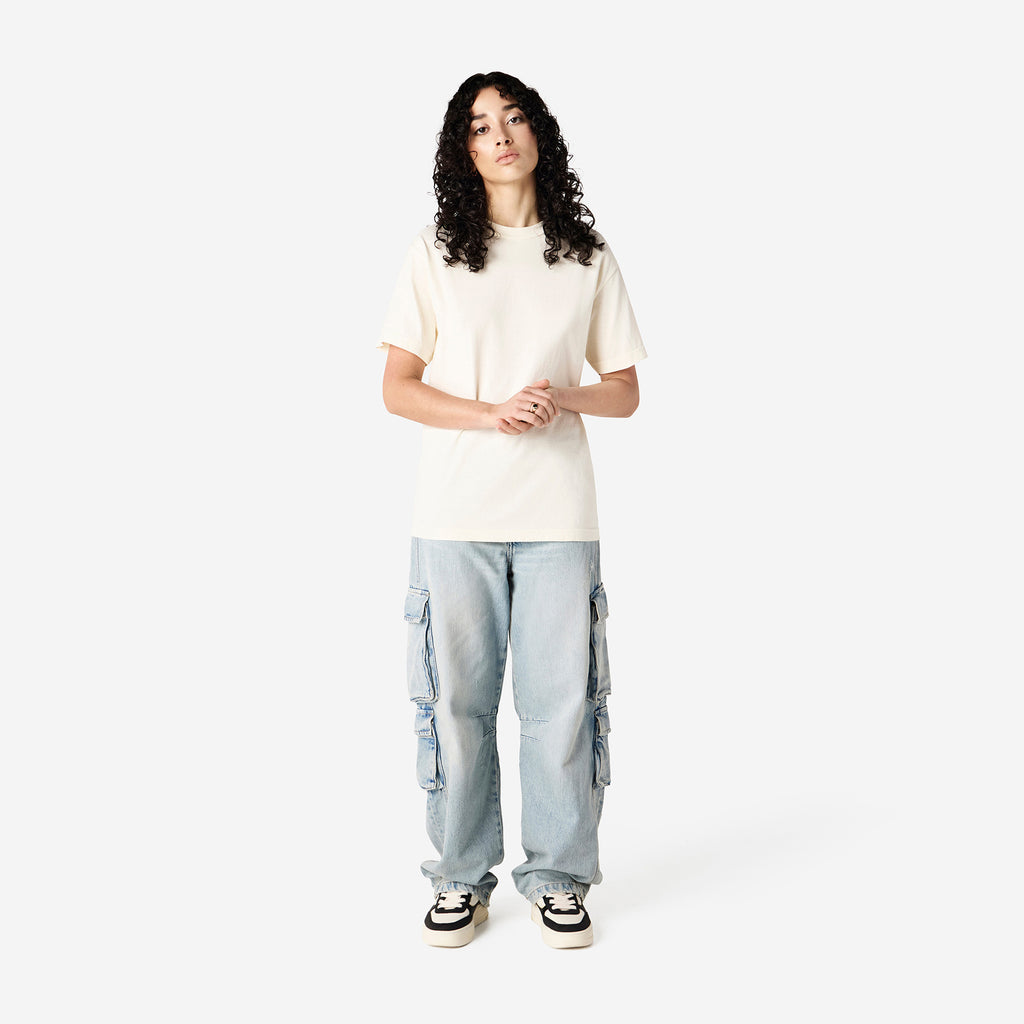 Unisex Faded Heavyweight Cotton T