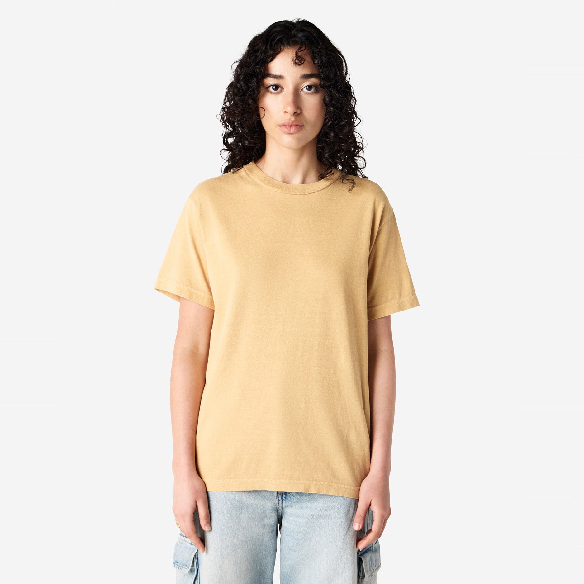 Unisex Faded Heavyweight Cotton T