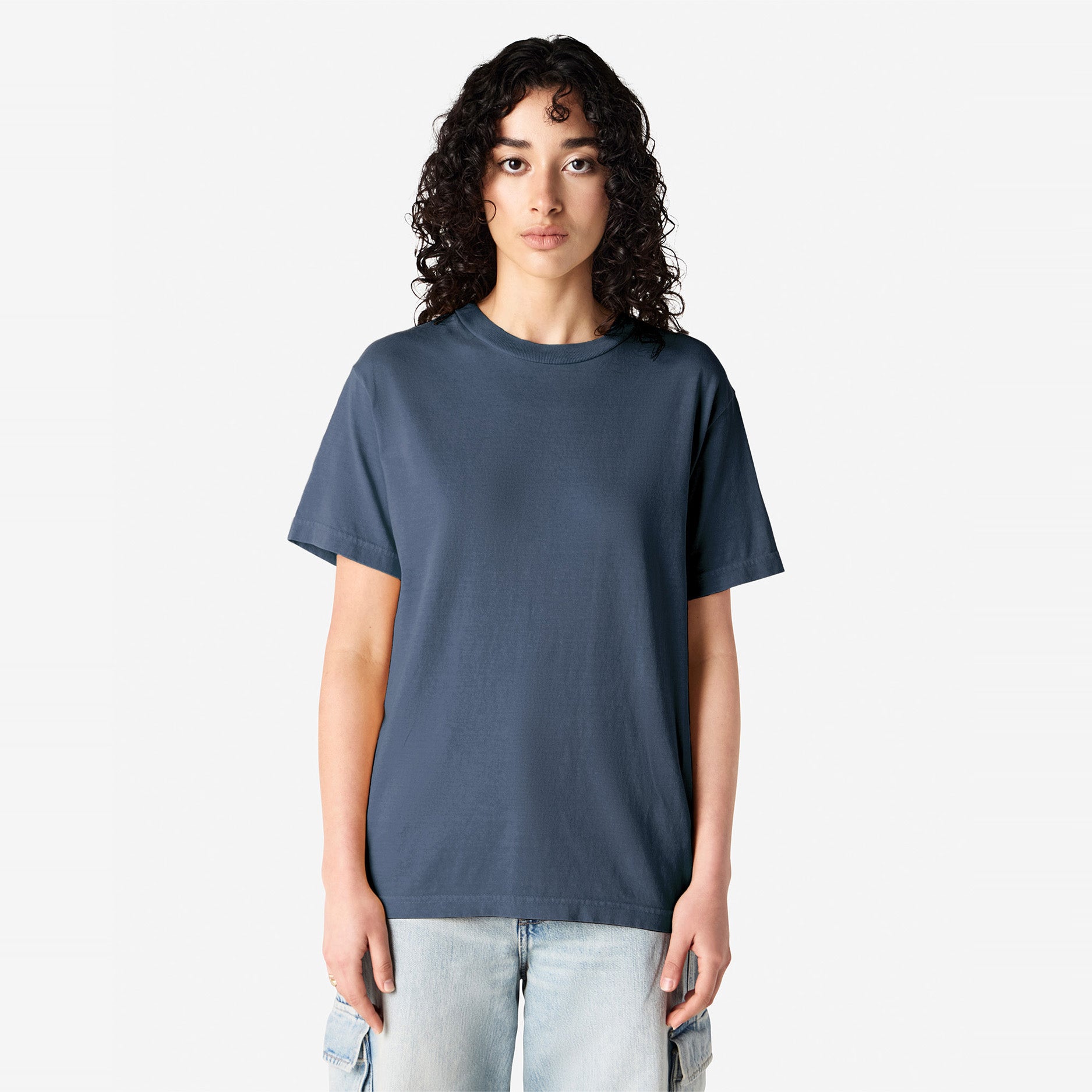 Unisex Faded Heavyweight Cotton T