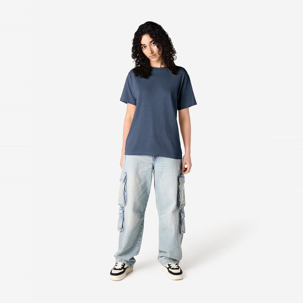 Unisex Faded Heavyweight Cotton T