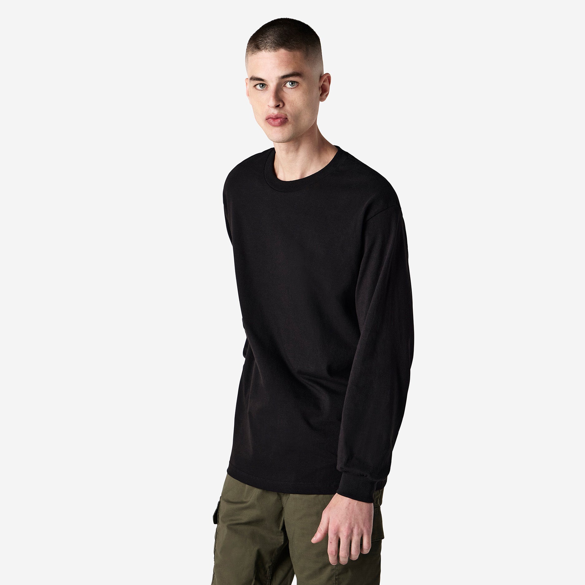 Heavyweight Cotton Unisex Long Sleeve T-Shirt
