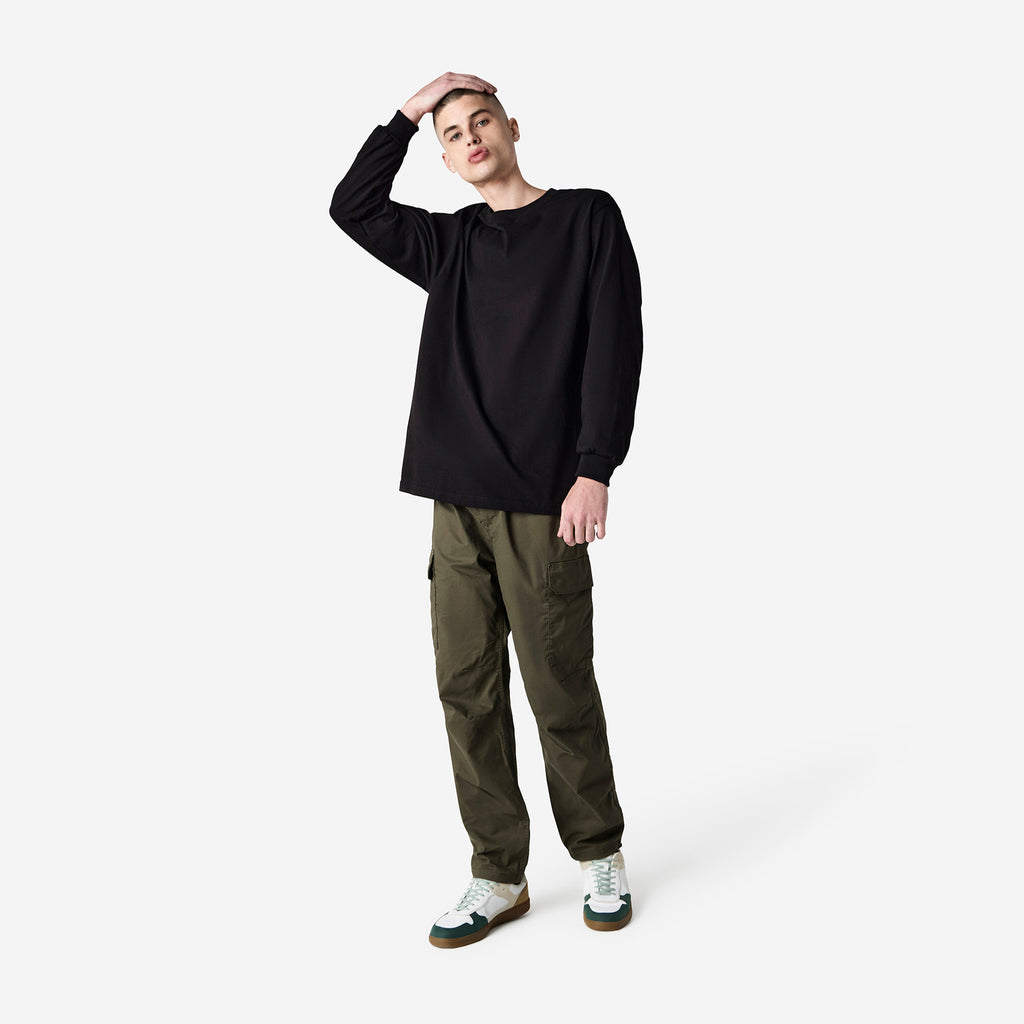 Heavyweight Cotton Unisex Long Sleeve T-Shirt