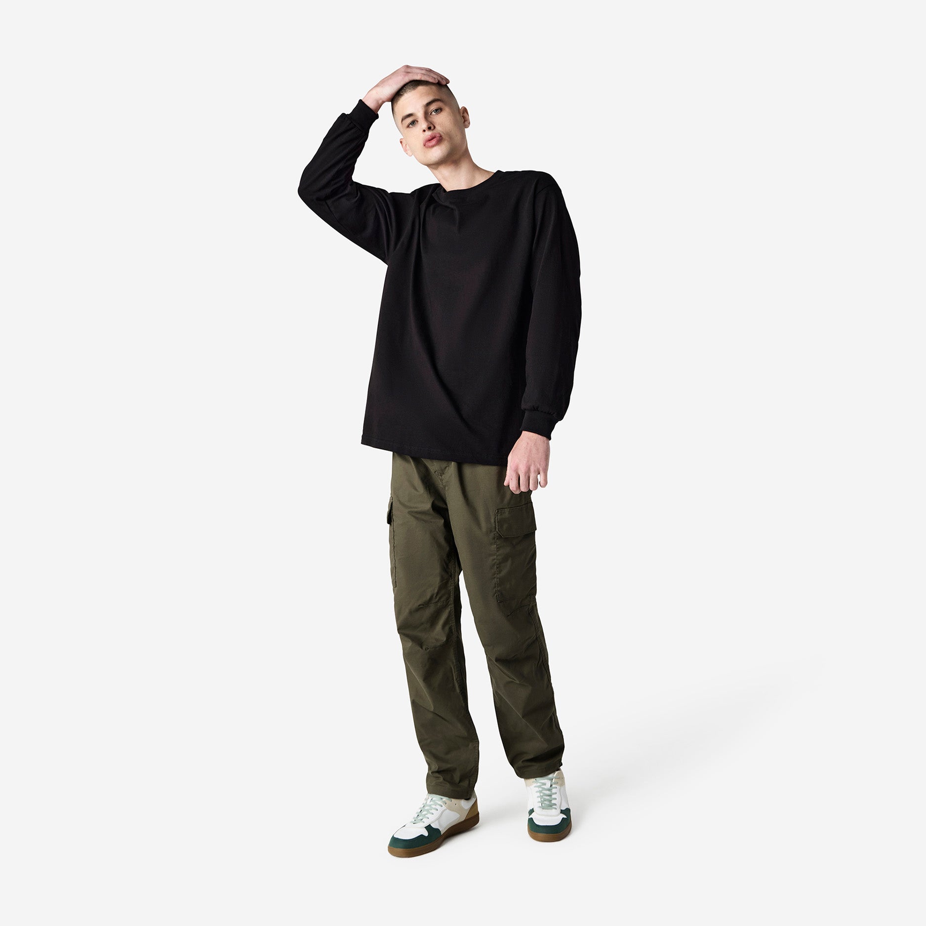 Heavyweight Cotton Unisex Long Sleeve T-Shirt