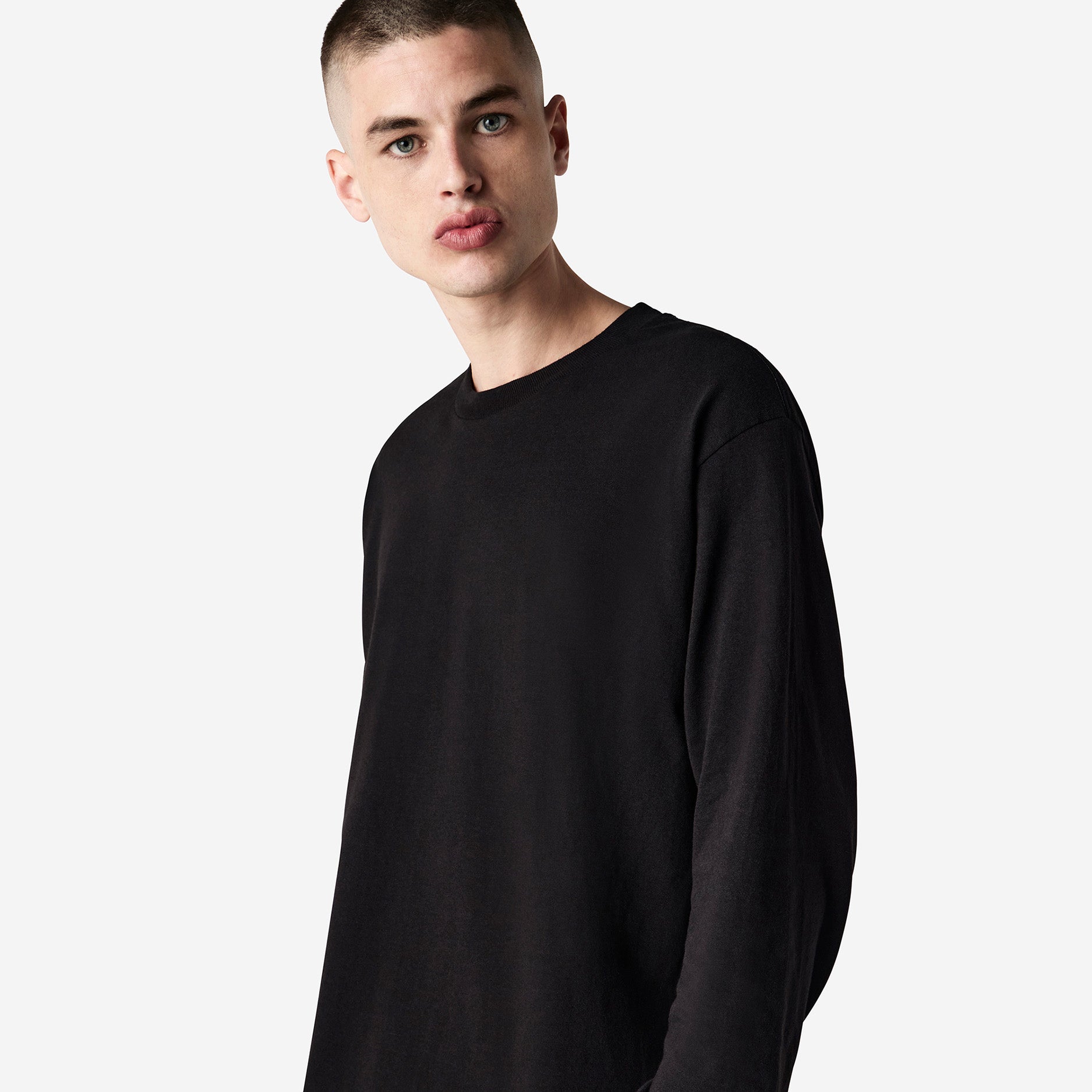 Heavyweight Cotton Unisex Long Sleeve T-Shirt