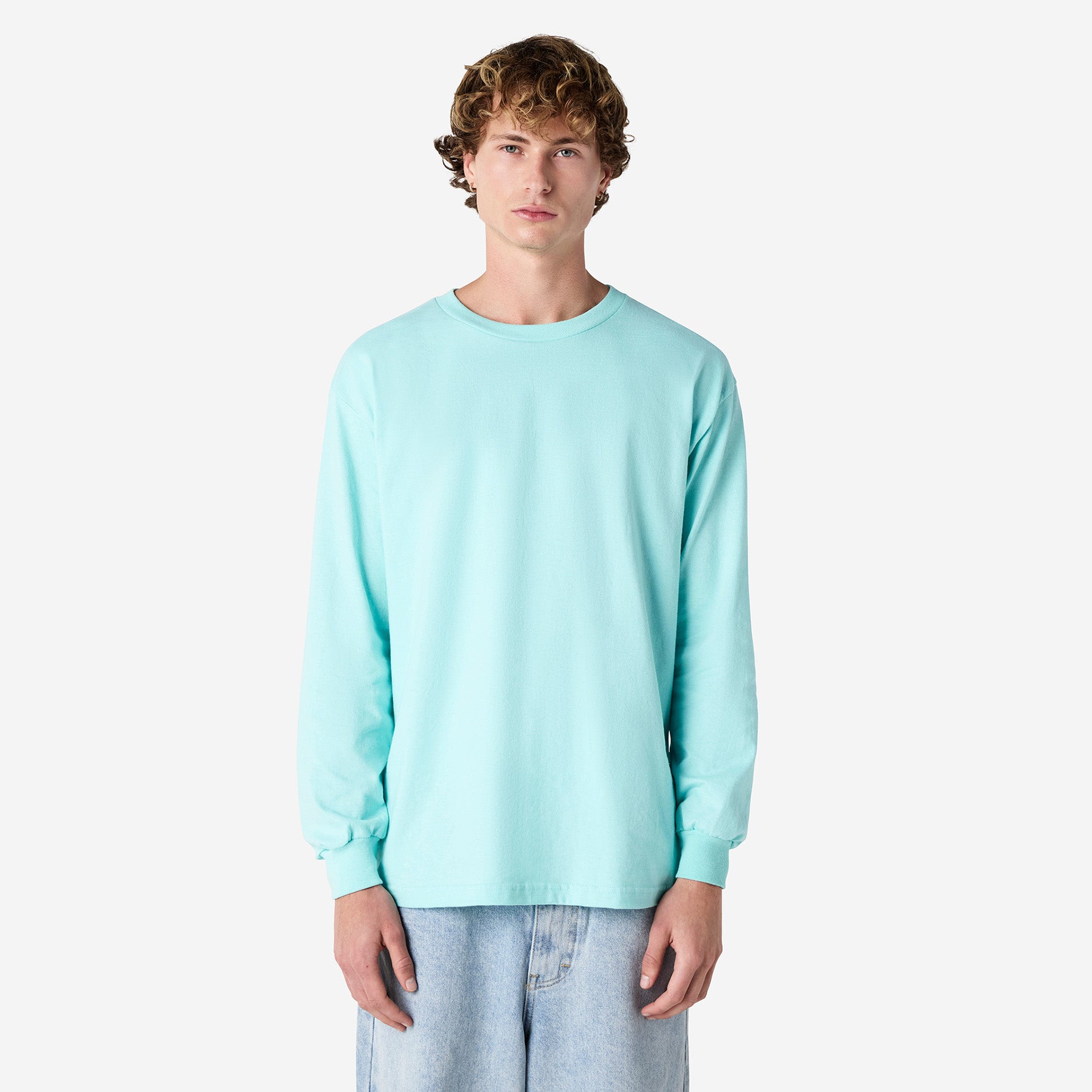 Heavyweight Cotton Unisex Long Sleeve T-Shirt