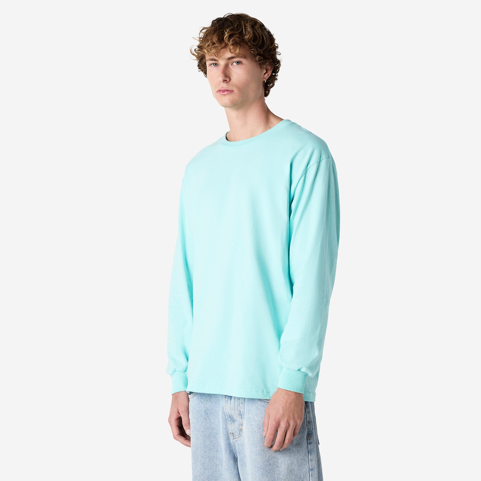 Heavyweight Cotton Unisex Long Sleeve T-Shirt