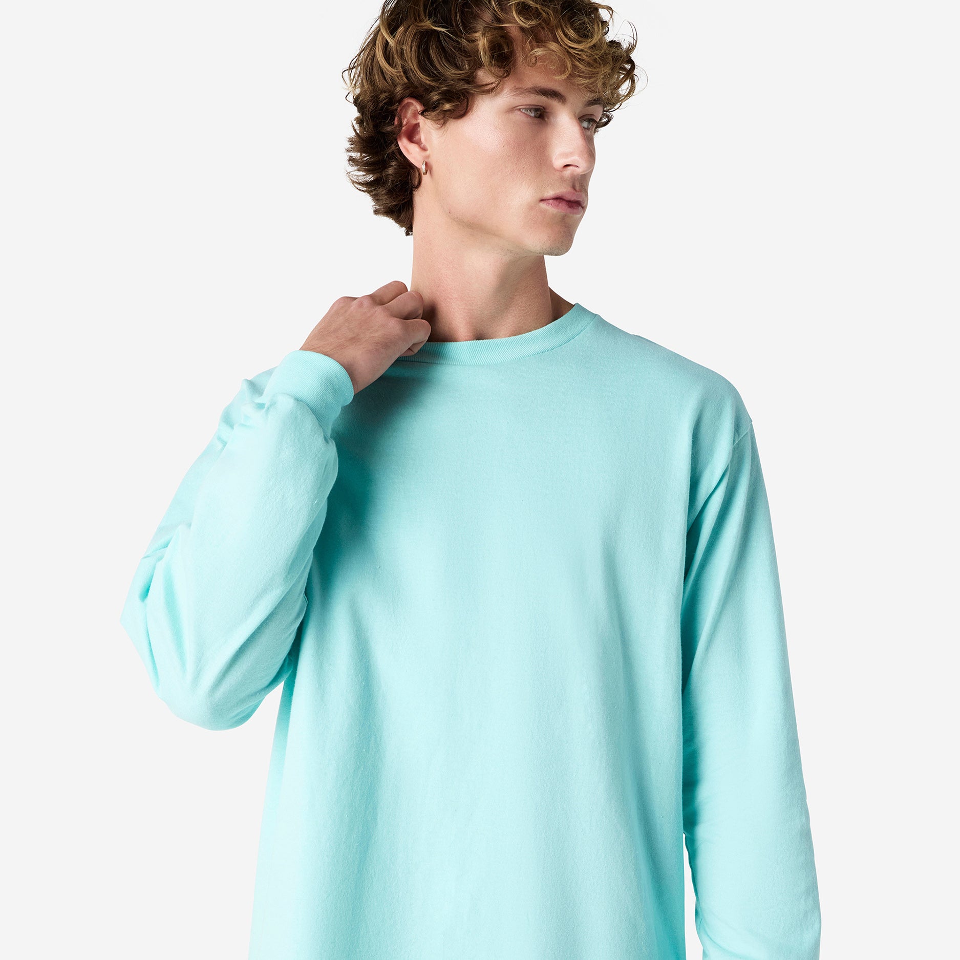 Heavyweight Cotton Unisex Long Sleeve T-Shirt
