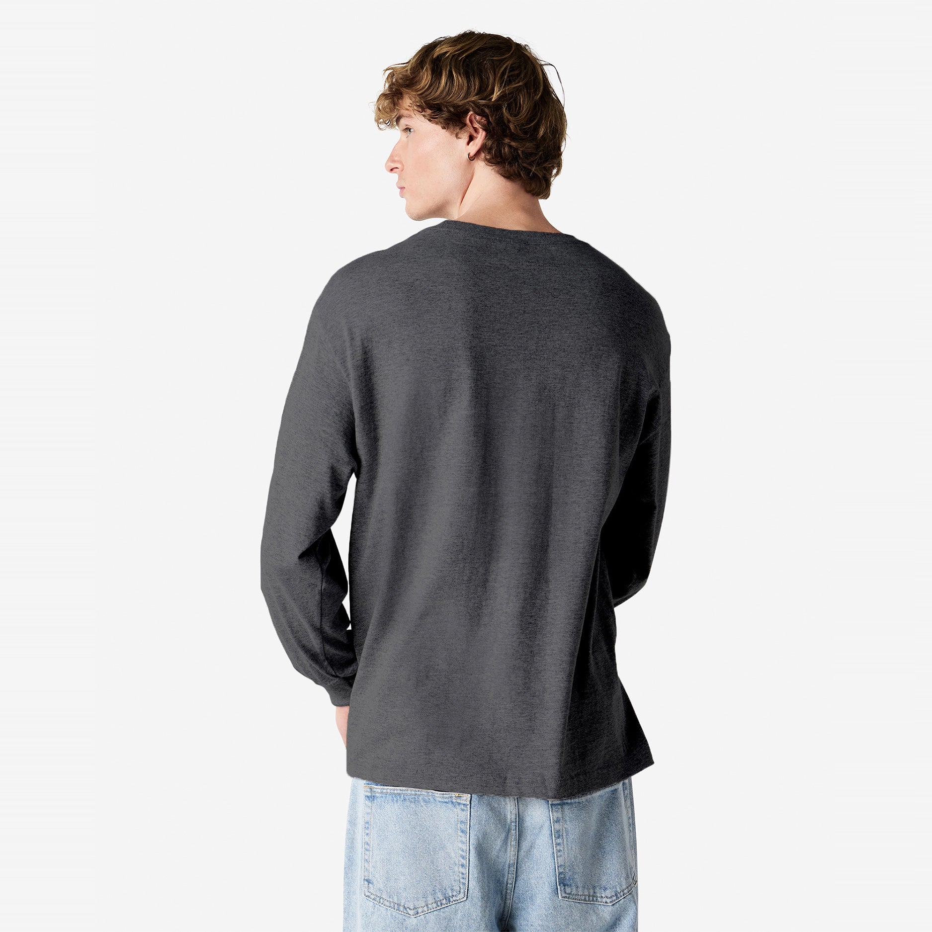Heavyweight Cotton Unisex Long Sleeve T-Shirt