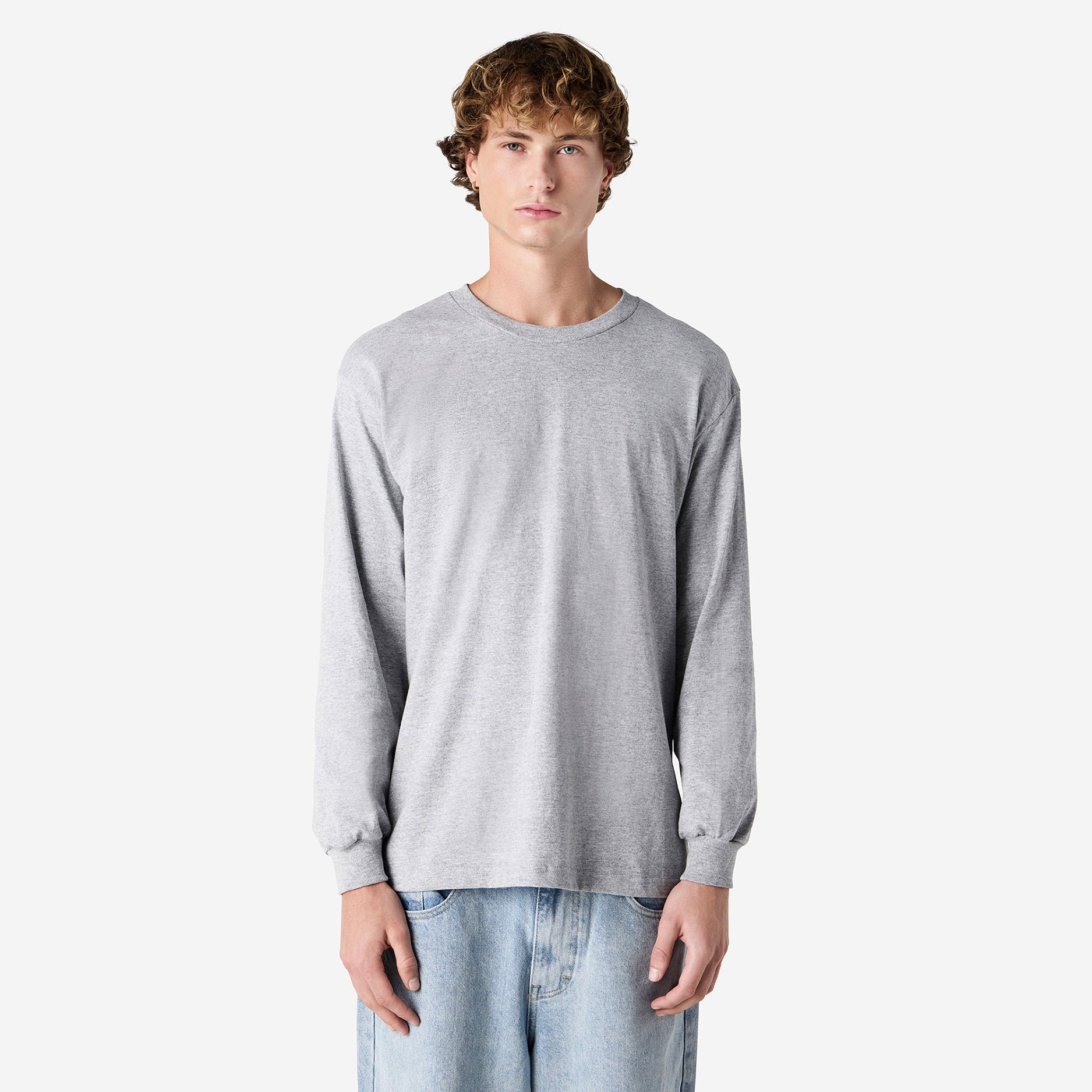 Heavyweight Cotton Unisex Long Sleeve T-Shirt