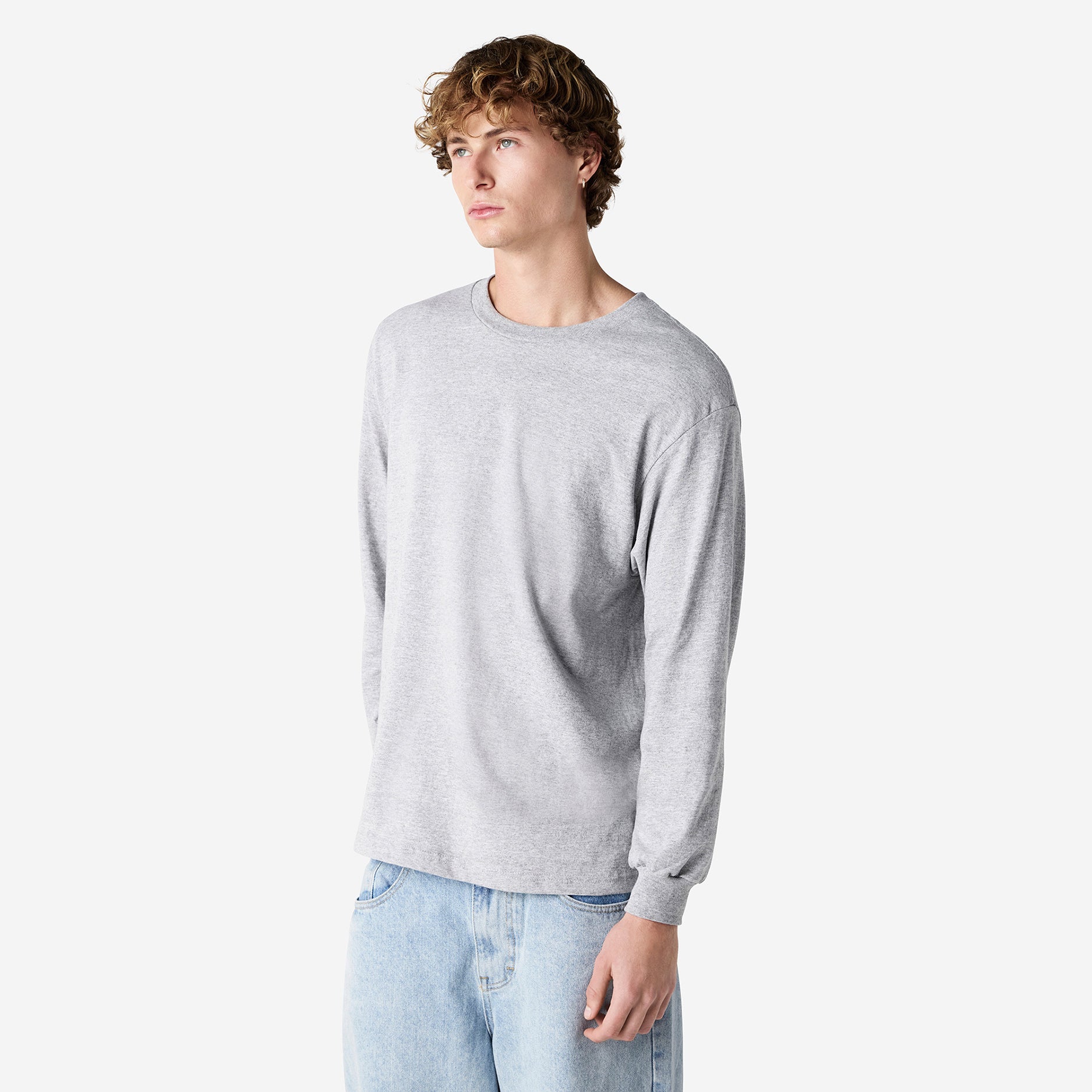 Heavyweight Cotton Unisex Long Sleeve T-Shirt