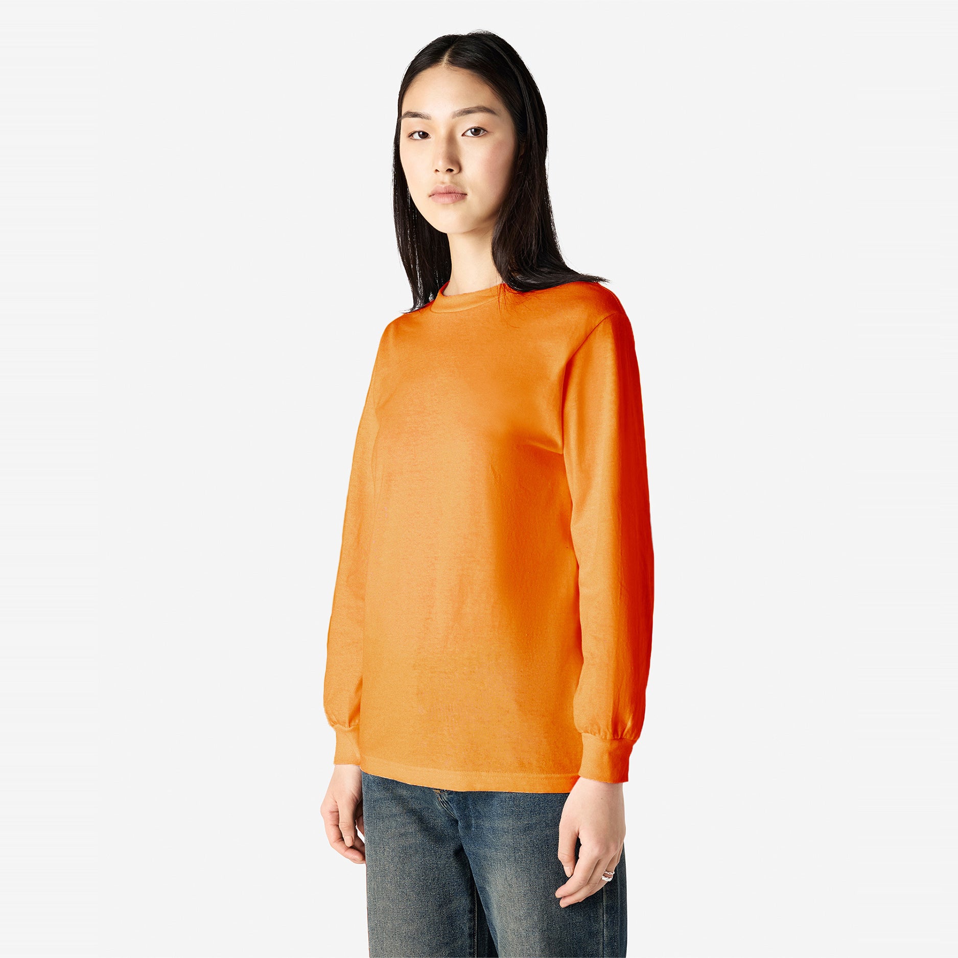 Heavyweight Cotton Unisex Long Sleeve T-Shirt
