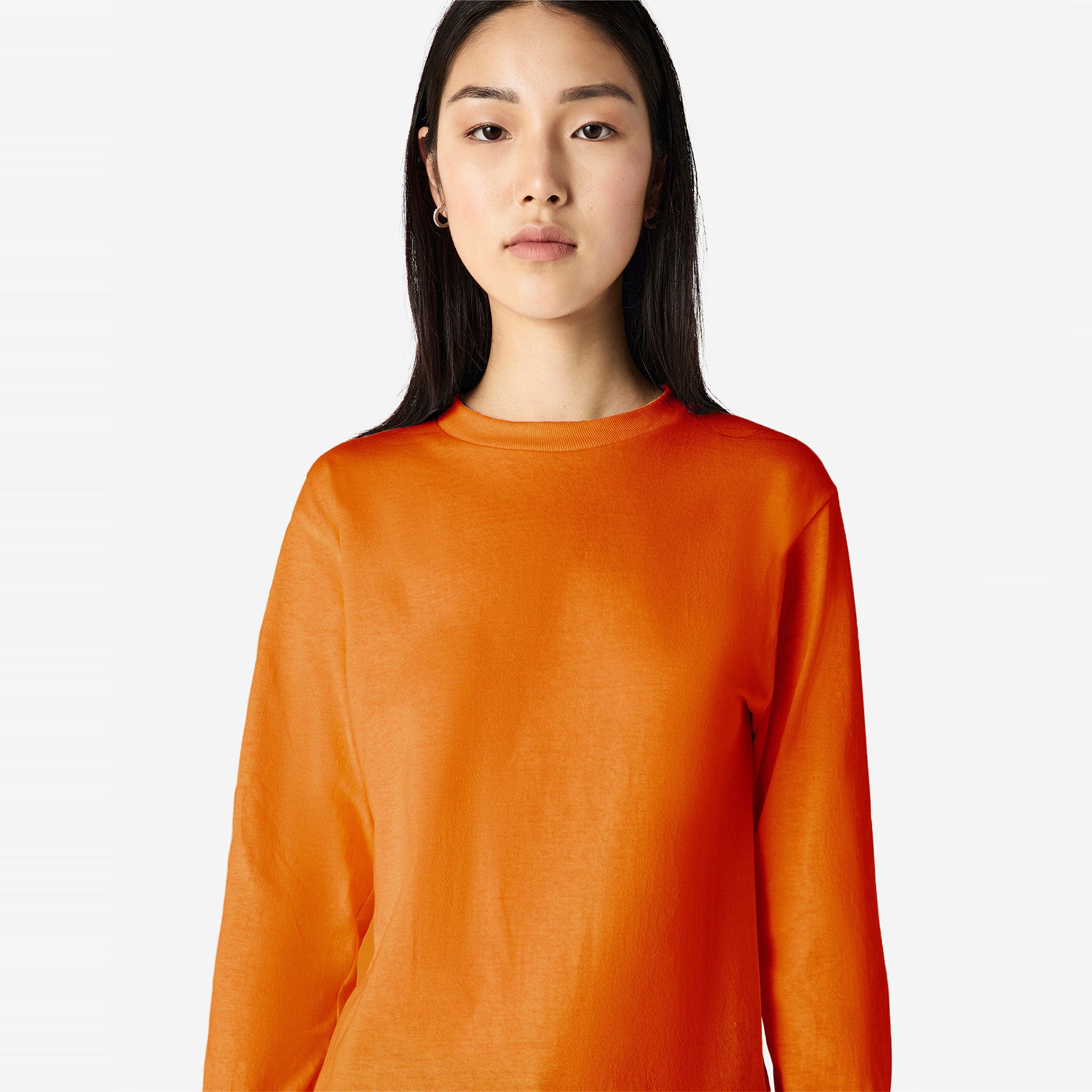 Heavyweight Cotton Unisex Long Sleeve T-Shirt
