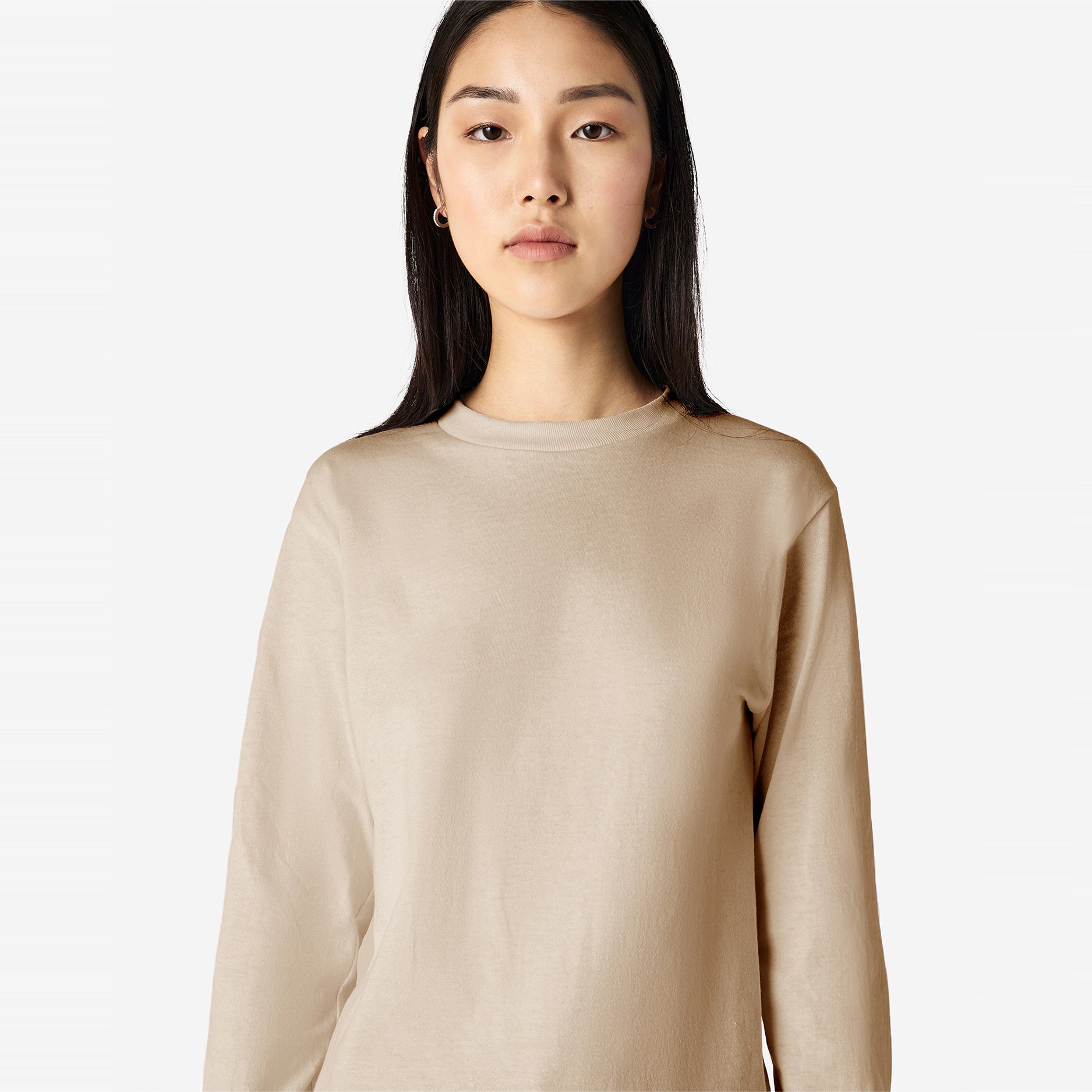 Heavyweight Cotton Unisex Long Sleeve T-Shirt